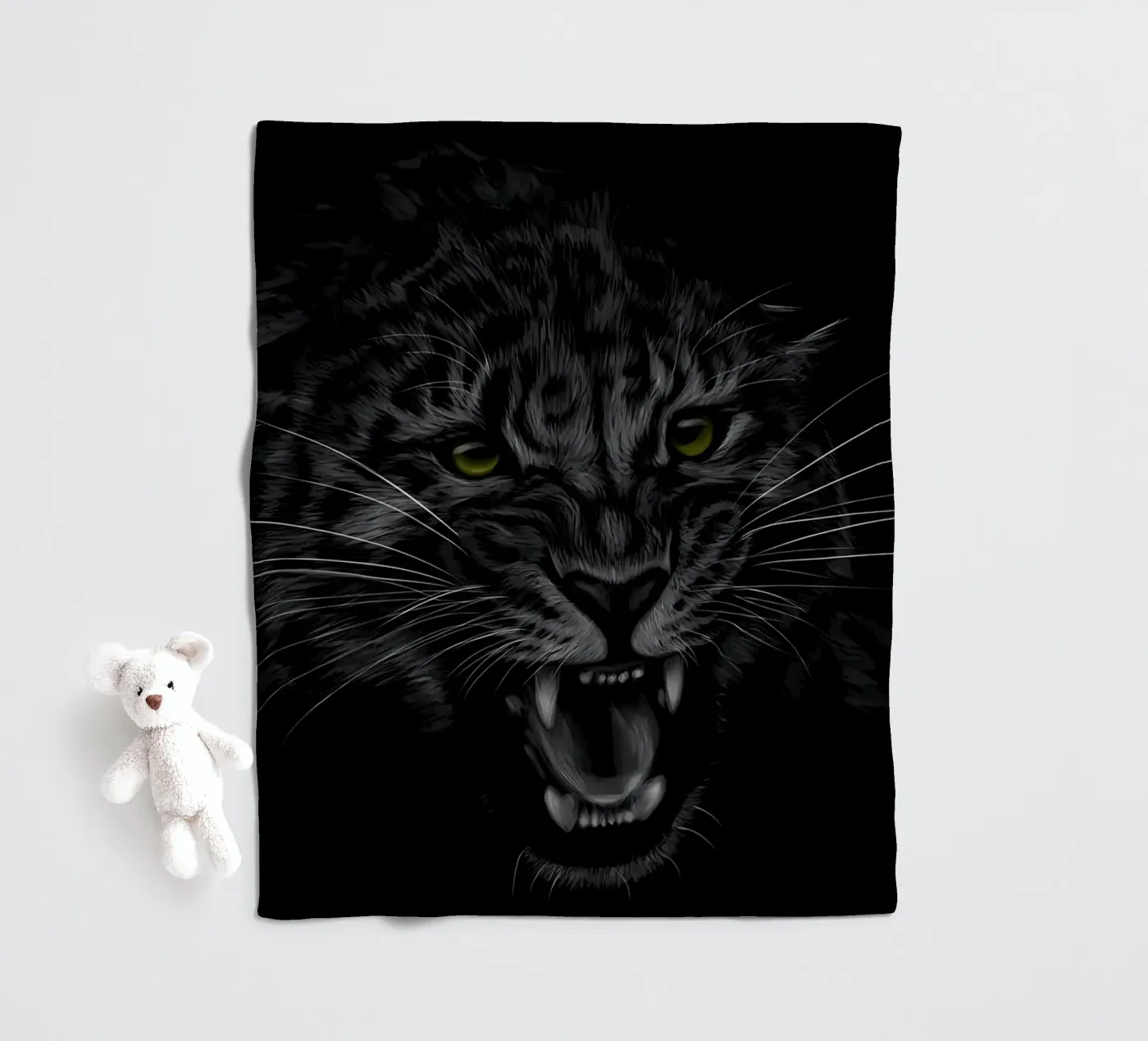 Leopard Fleecedecke von Delaplane