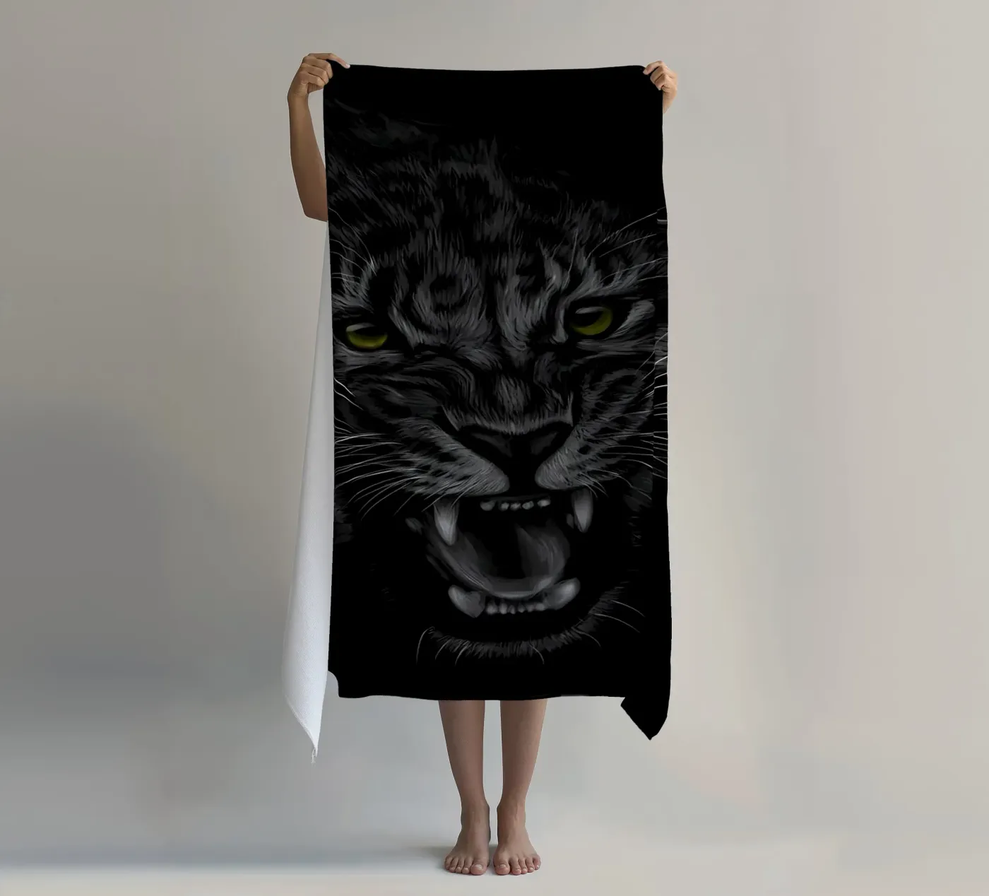Leopardo telo mare da Delaplane