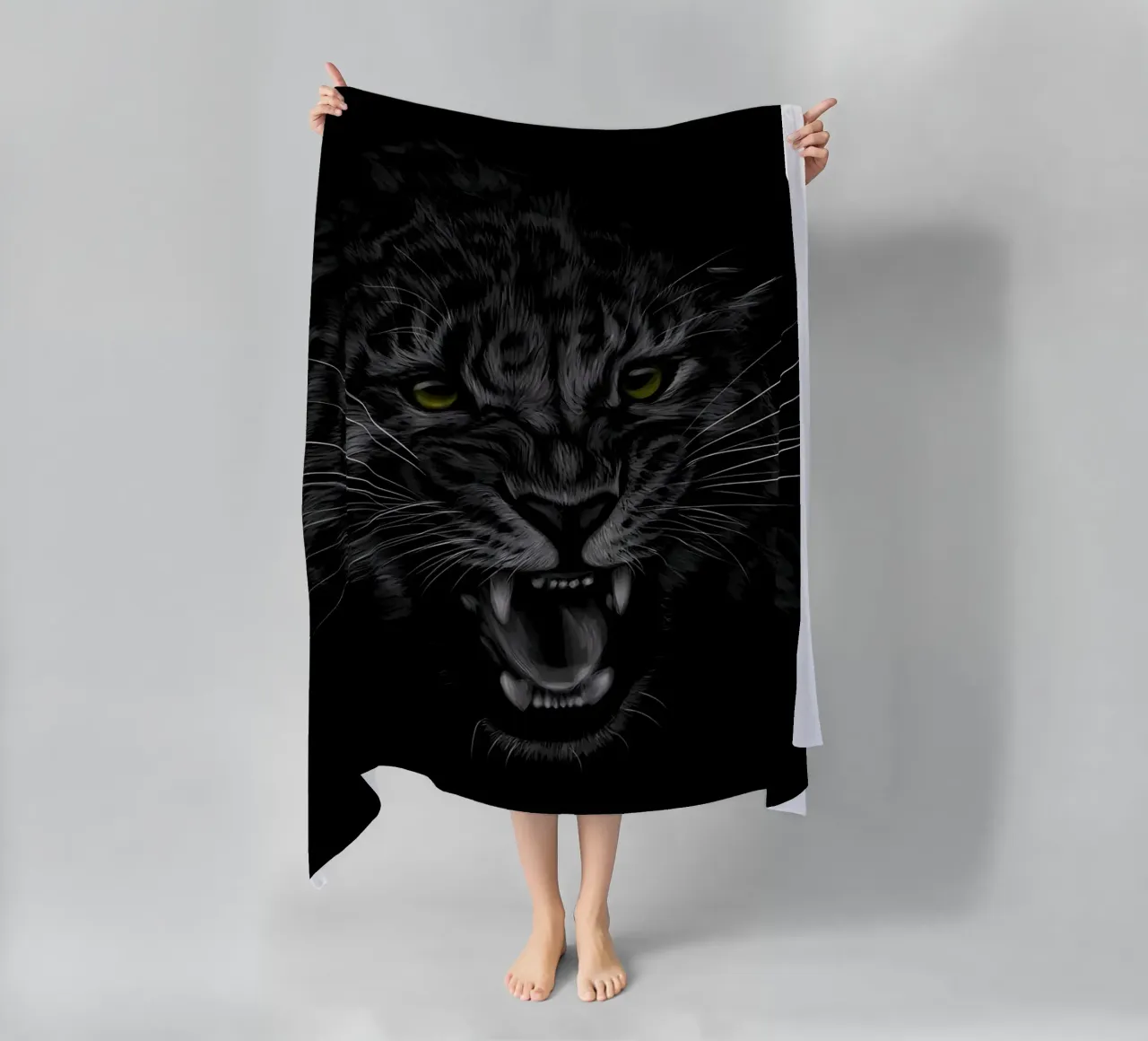 Leopard telo mare da Delaplane