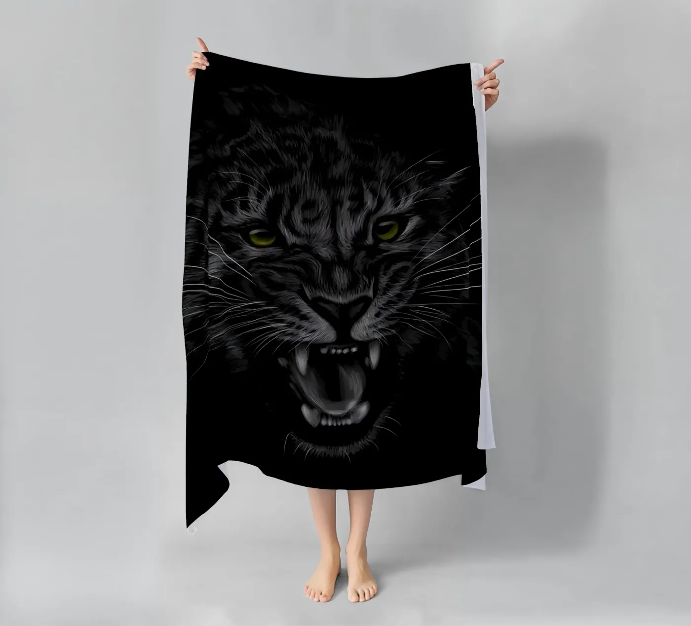 Leopard serviette de plage de Delaplane