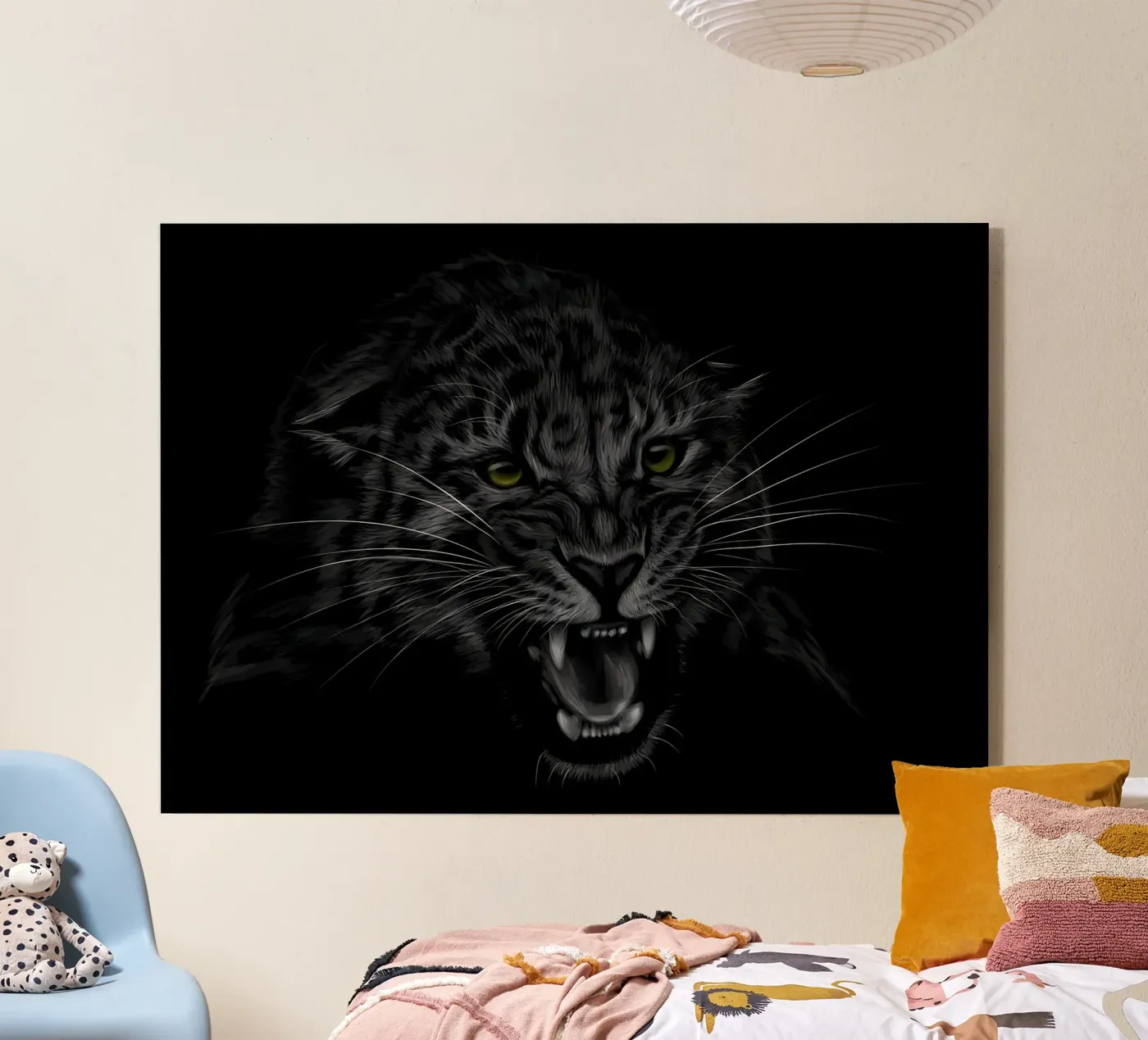 Leopard Acryl-Glas von Delaplane