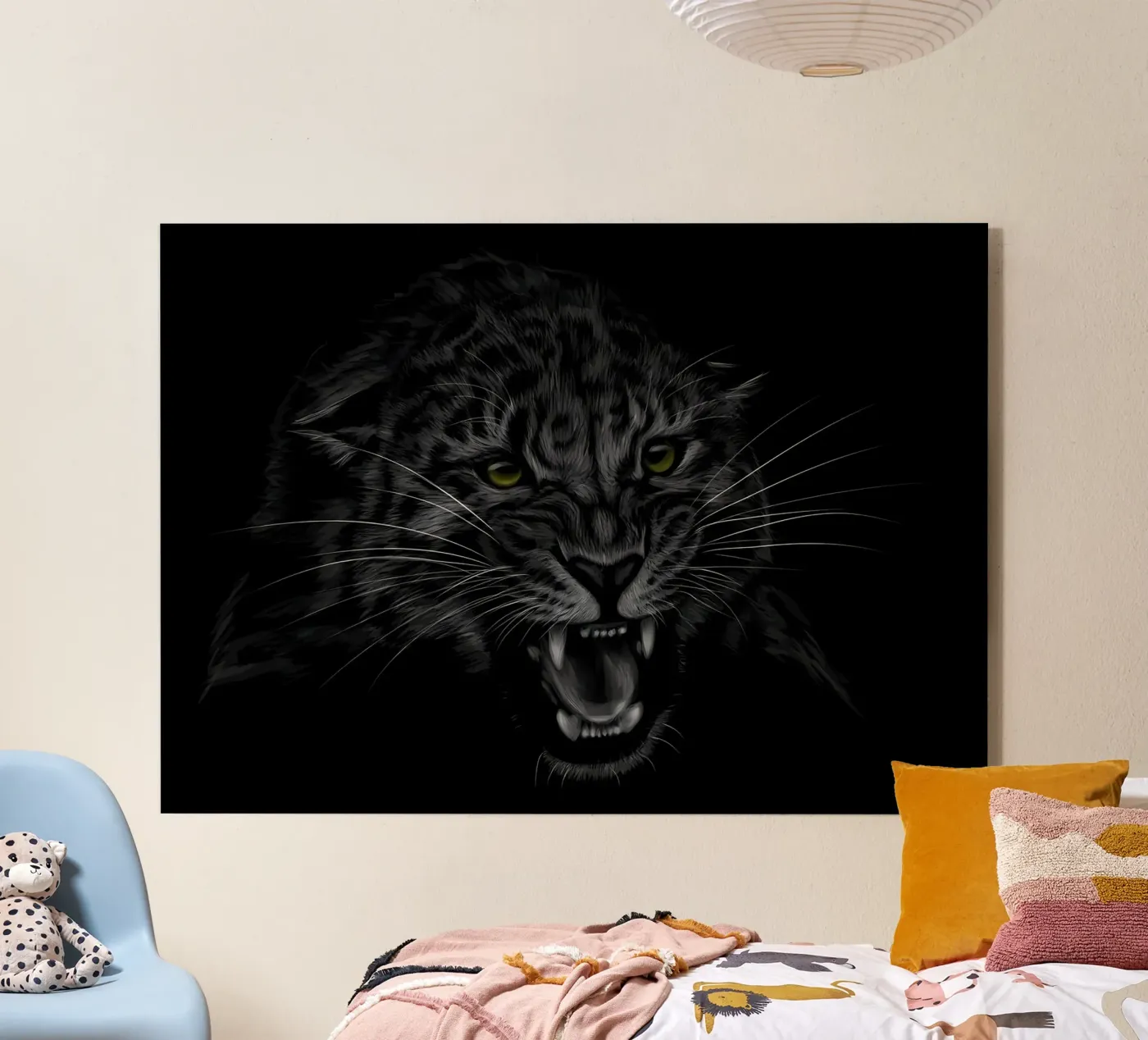 Leopard plexiglas de Delaplane