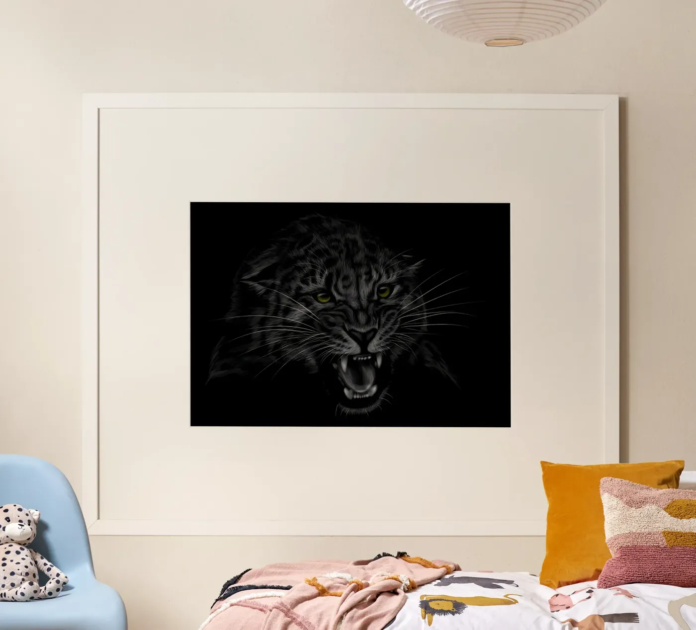 Leopard poster de Delaplane
