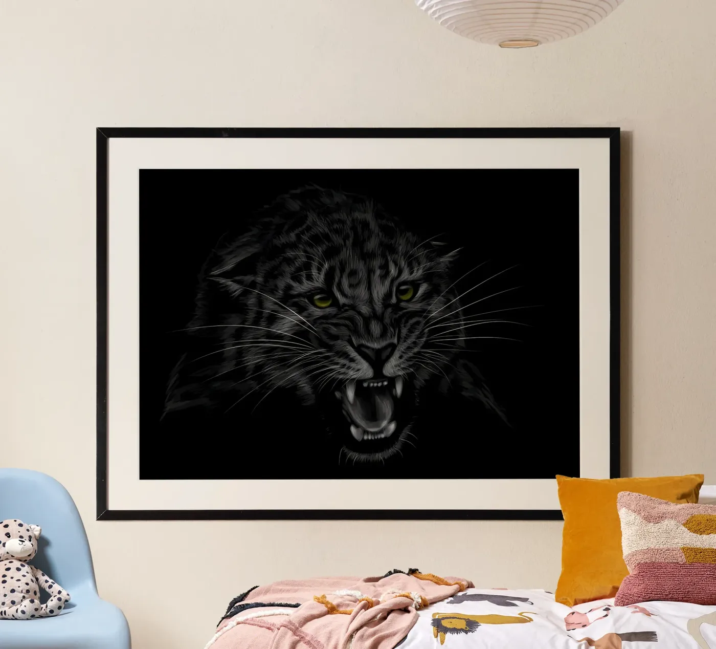 Leopard poster de Delaplane