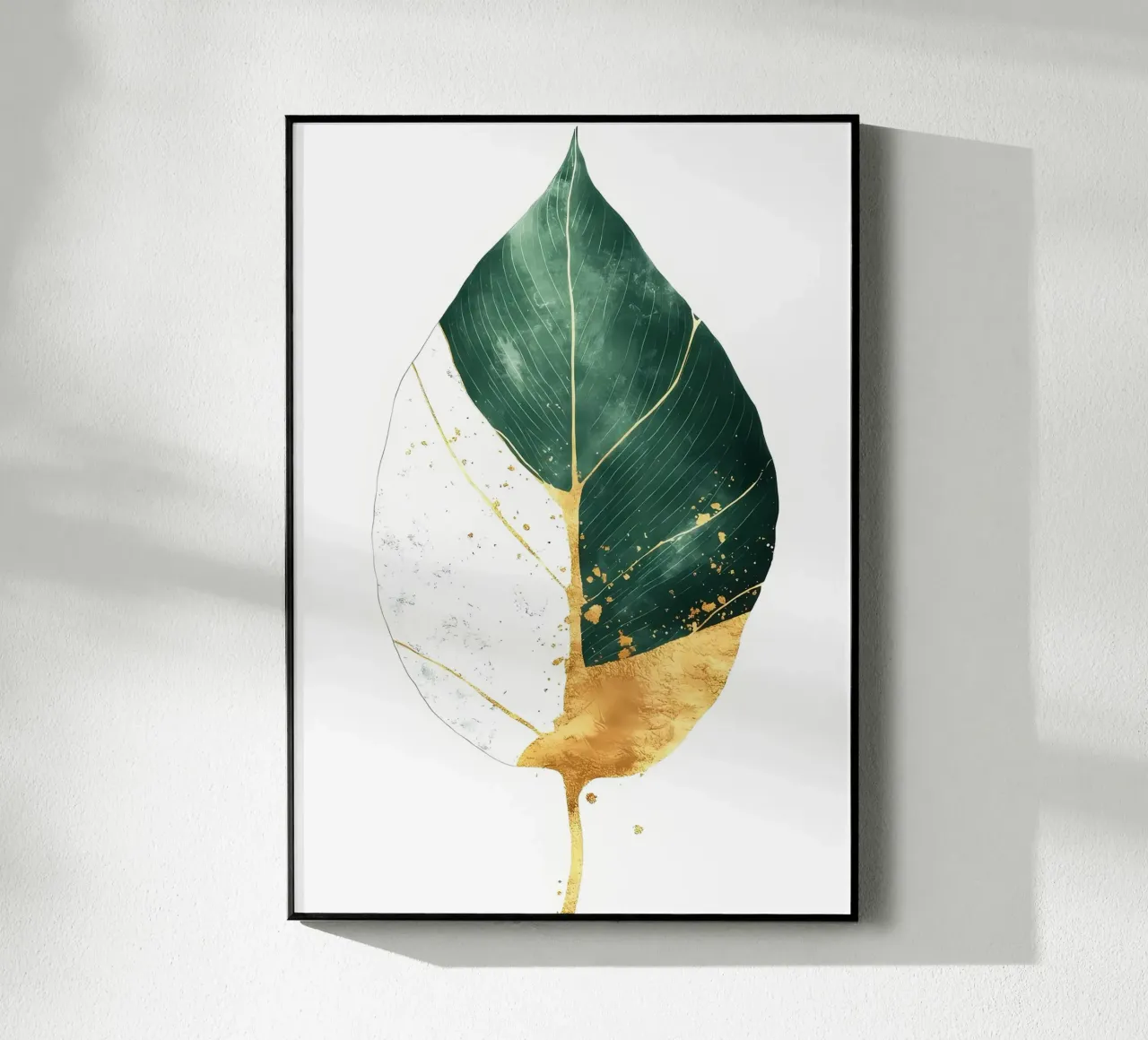 Acquerello a foglia d'oro plexiglass da Ginnery