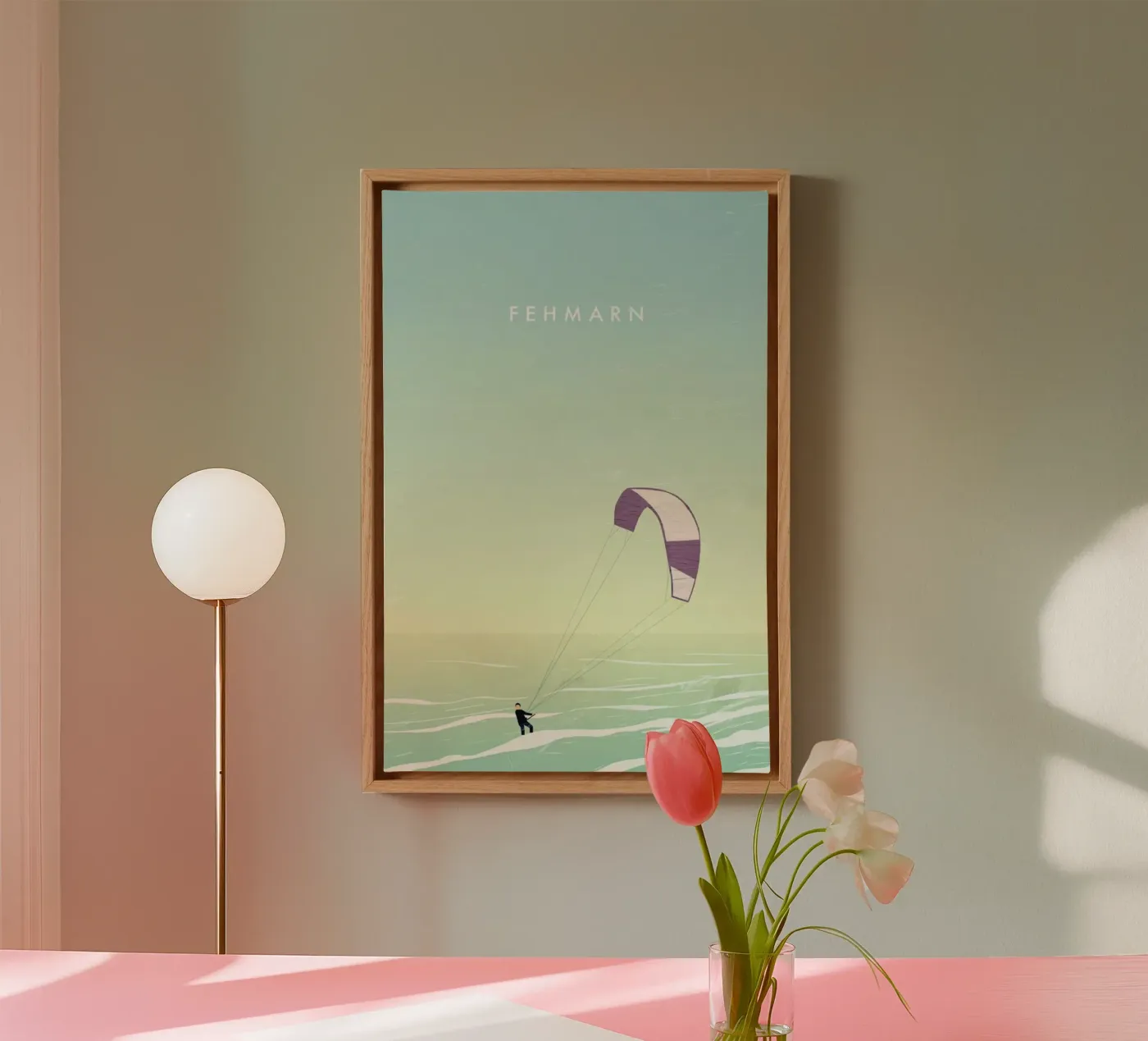 Fehmarn canvas van Katinka Reinke