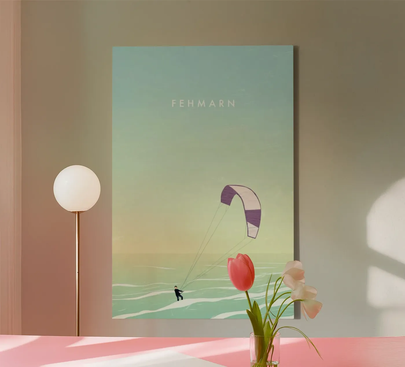 Fehmarn canvas van Katinka Reinke