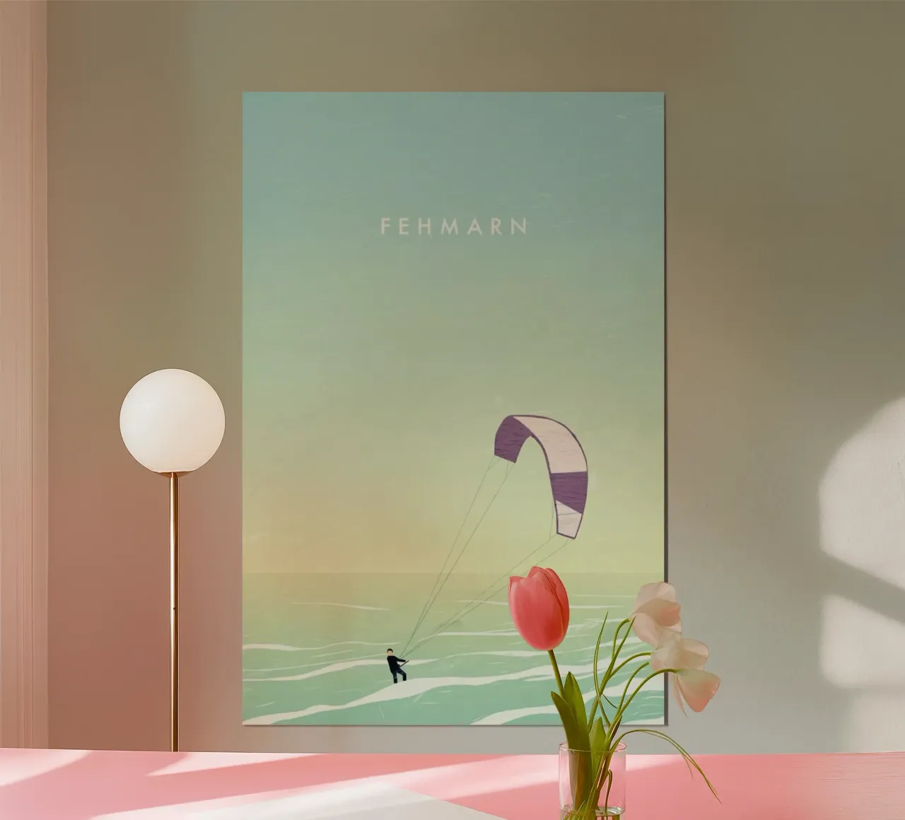 Fehmarn poster con telaio in plastica da Katinka Reinke