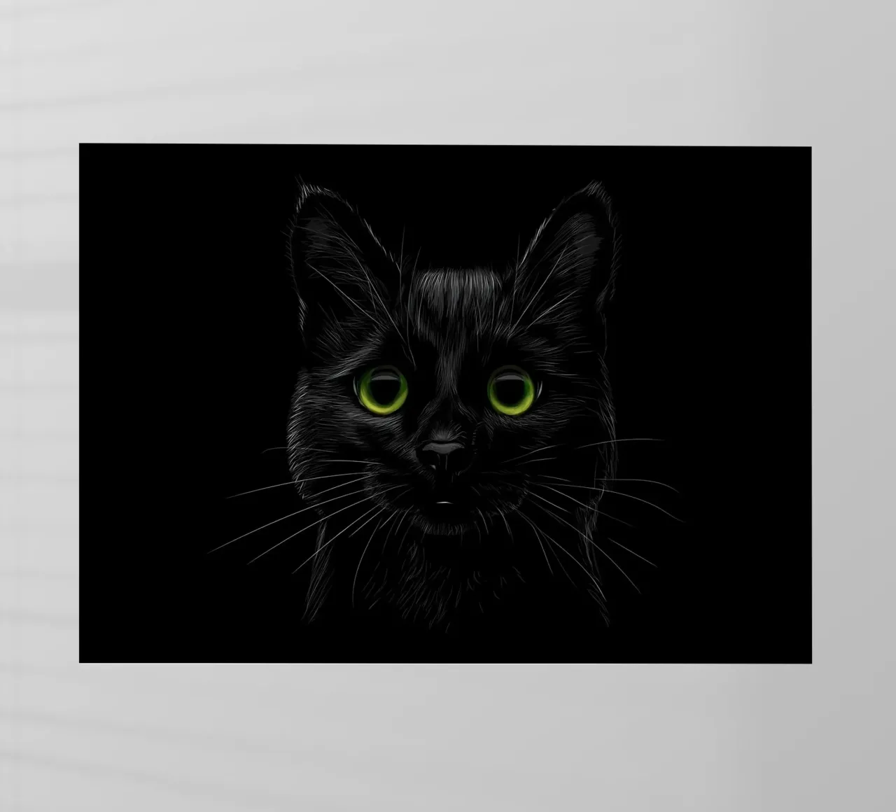 Cat pellicola backlit da Delaplane