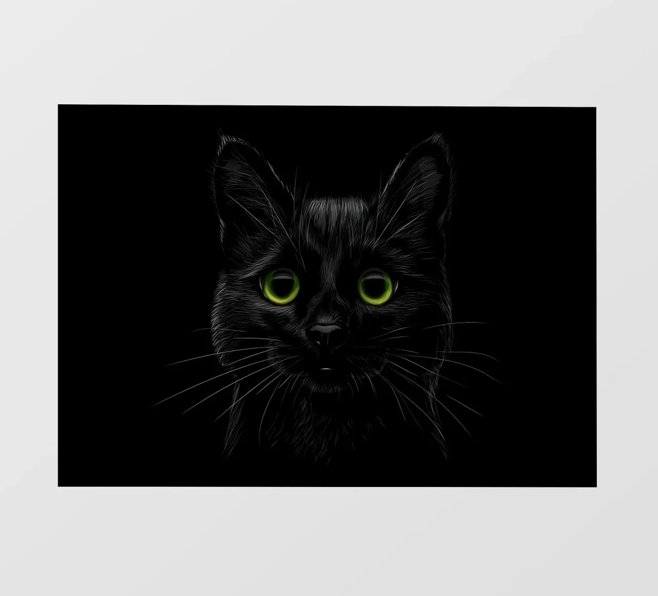 Cat pellicola backlit da Delaplane