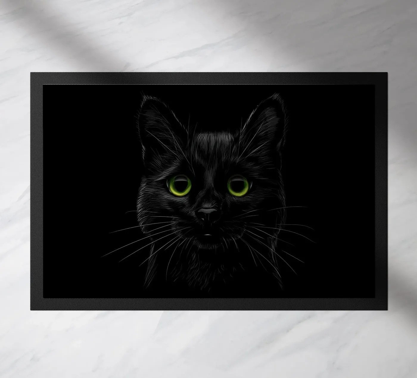 Chat paillasson de Delaplane