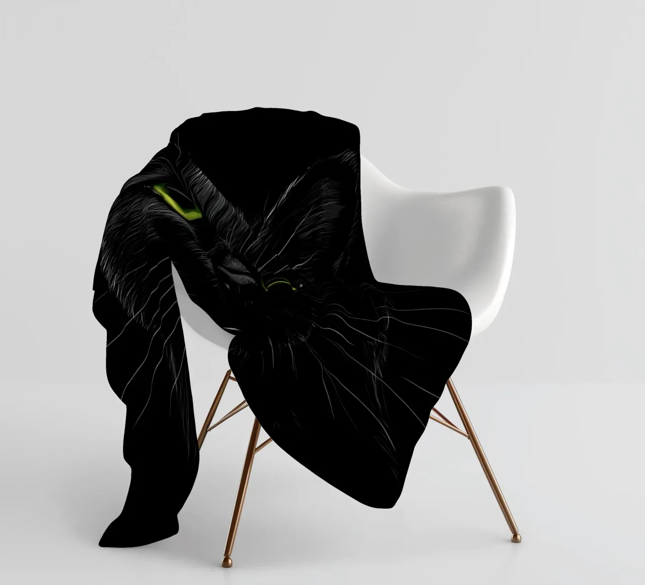 Cat Fleecedecke von Delaplane