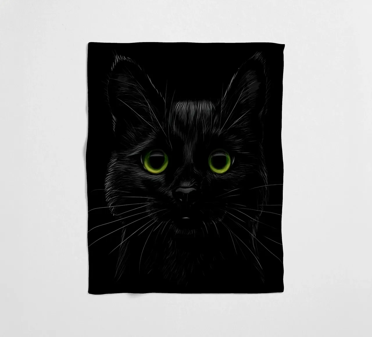 Cat Fleecedecke von Delaplane