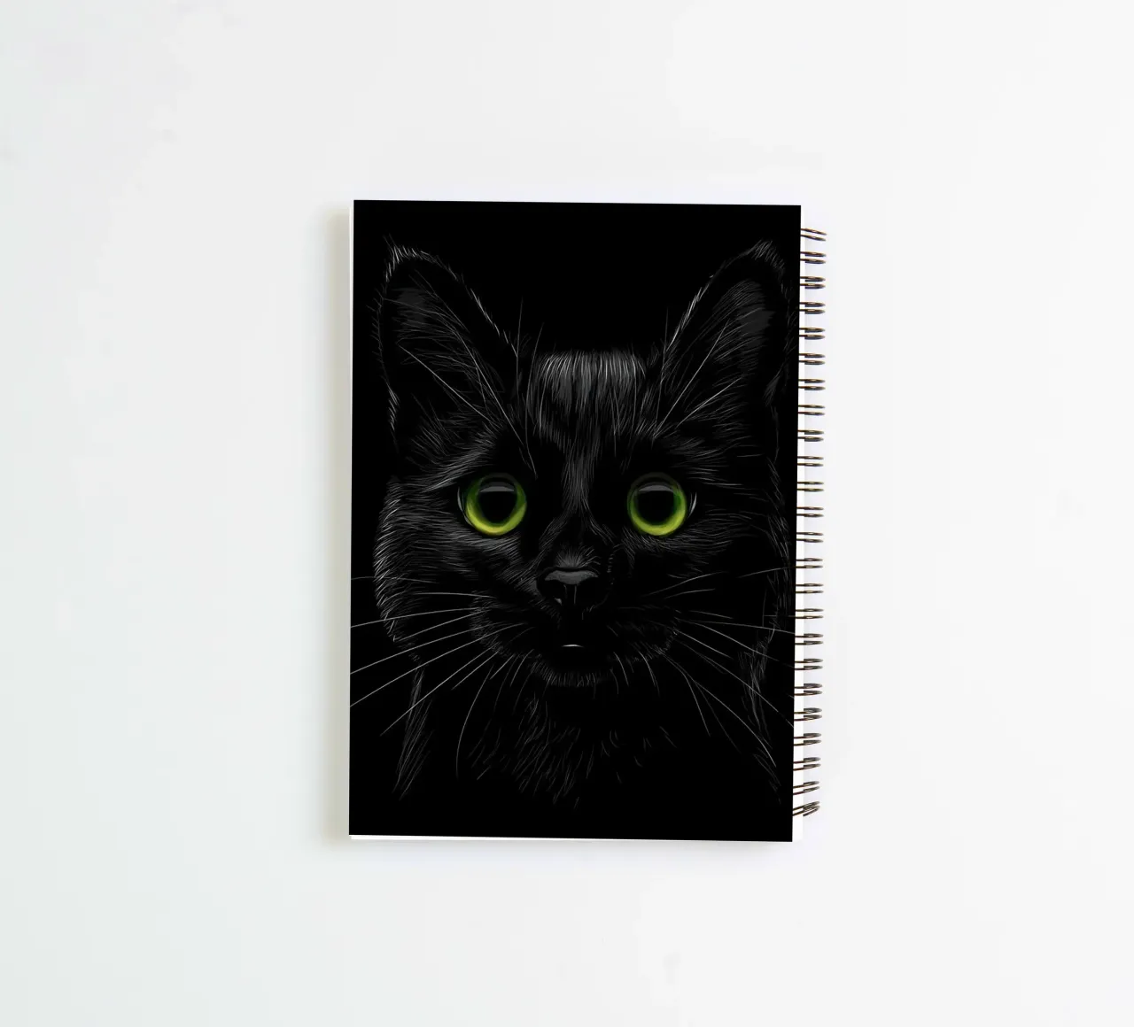 Cat spiral notebook by Delaplane