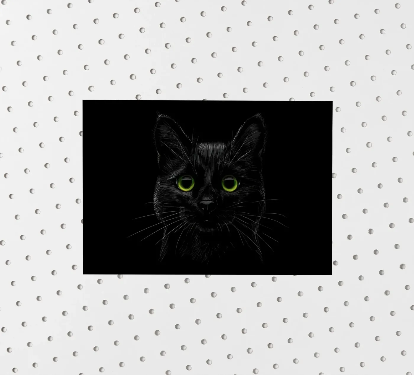 Cat sticker by Delaplane