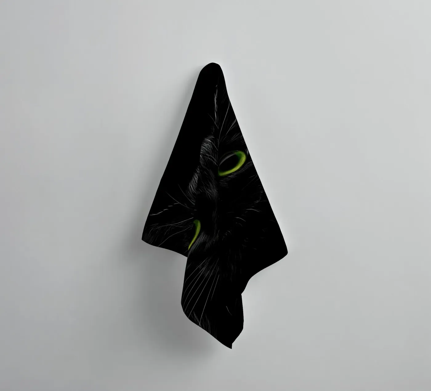 Cat badhanddoek van Delaplane