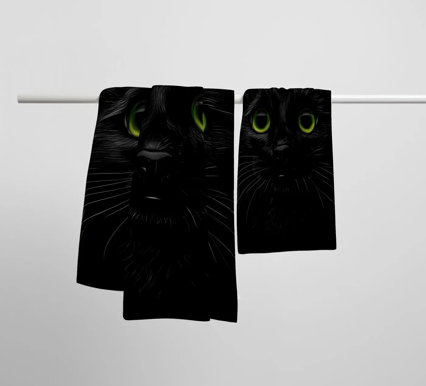 Cat badhanddoek van Delaplane