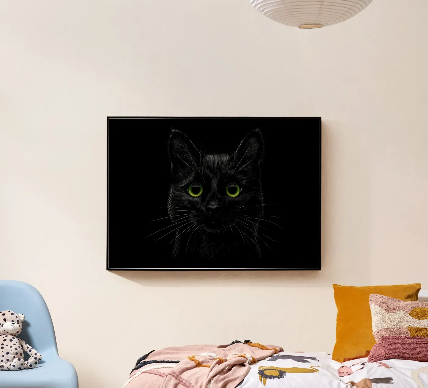 Cat acryl van Delaplane