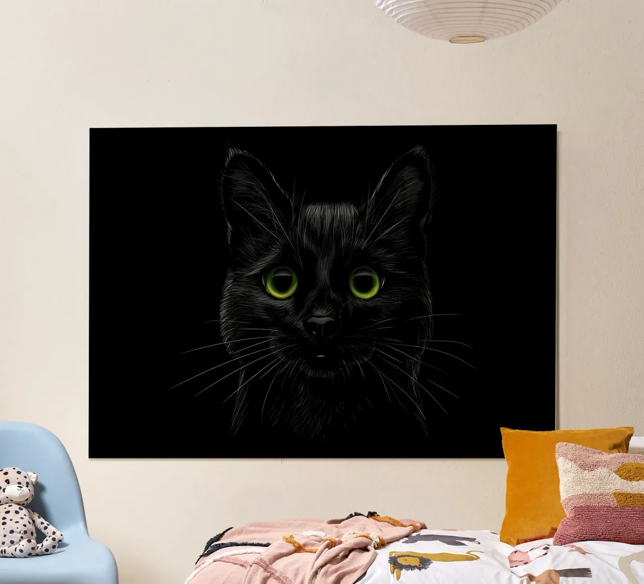 Cat poster by Delaplane
