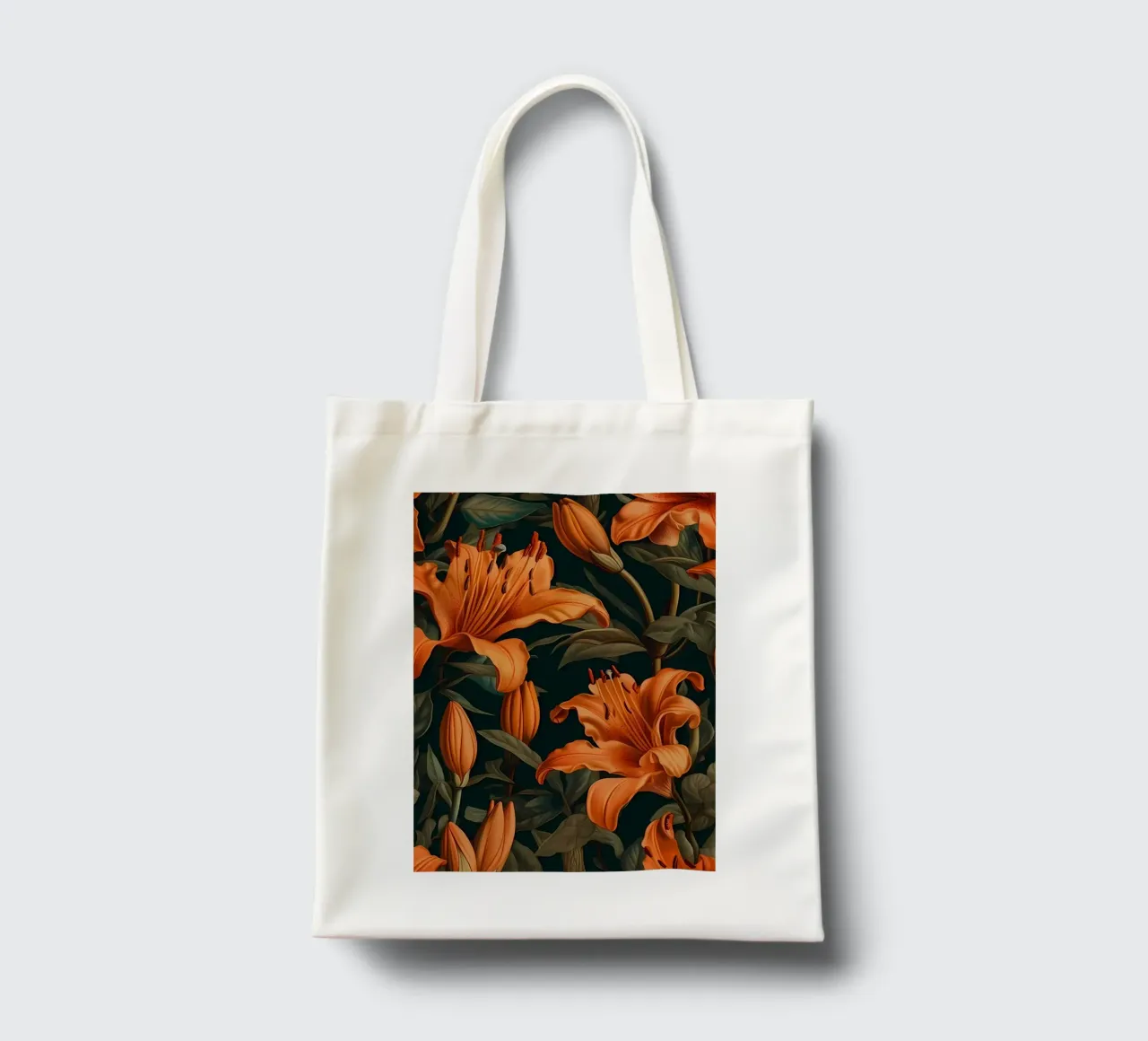 Lily Yellow Flower tote bag by Mikesell