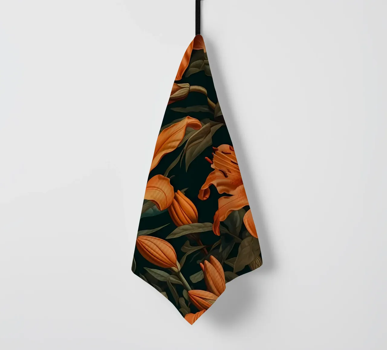 Fleur de lys jaune torchon de Mikesell