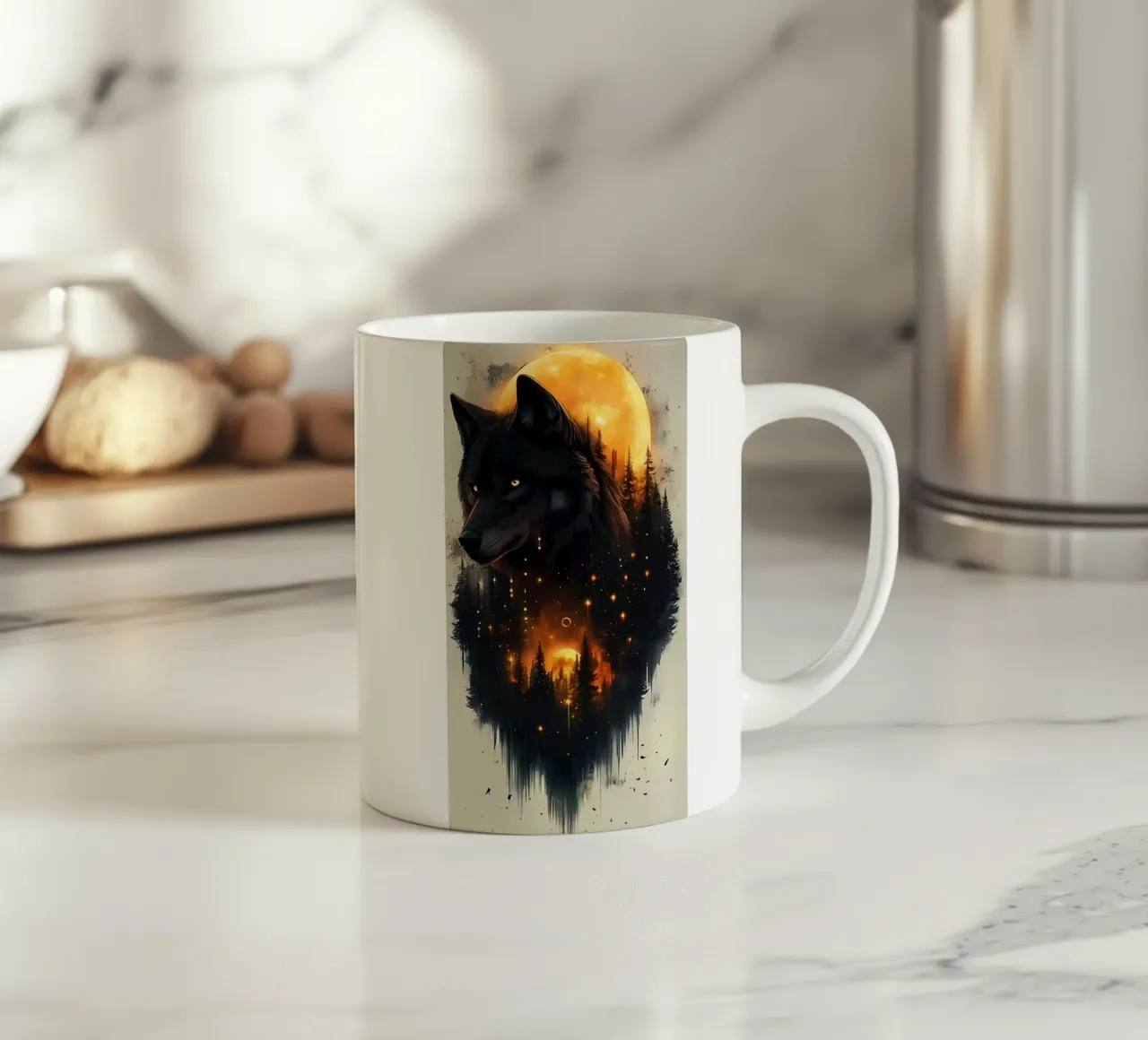 Poster tazza in ceramica da Kadynce