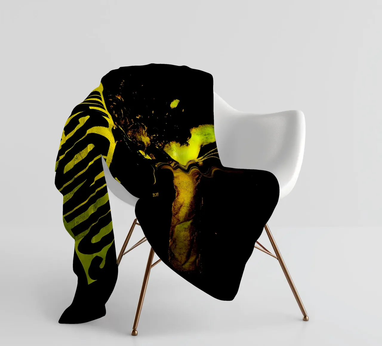 Louder fleece blanket by Jason Lavelle