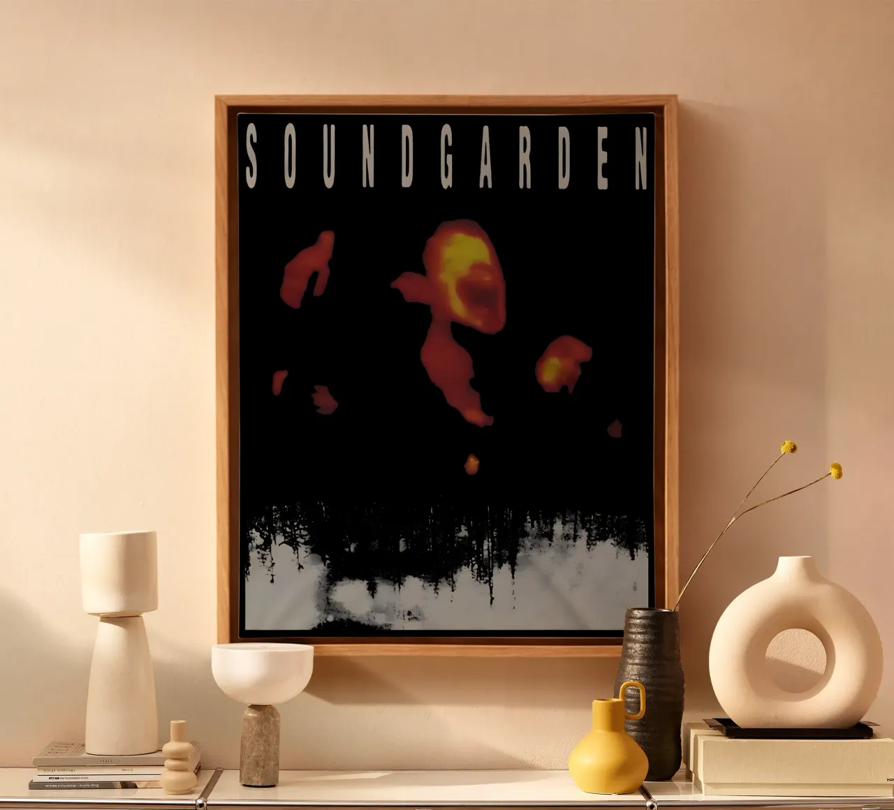 Super Unknown canvas with Floater frame by Jason Lavelle