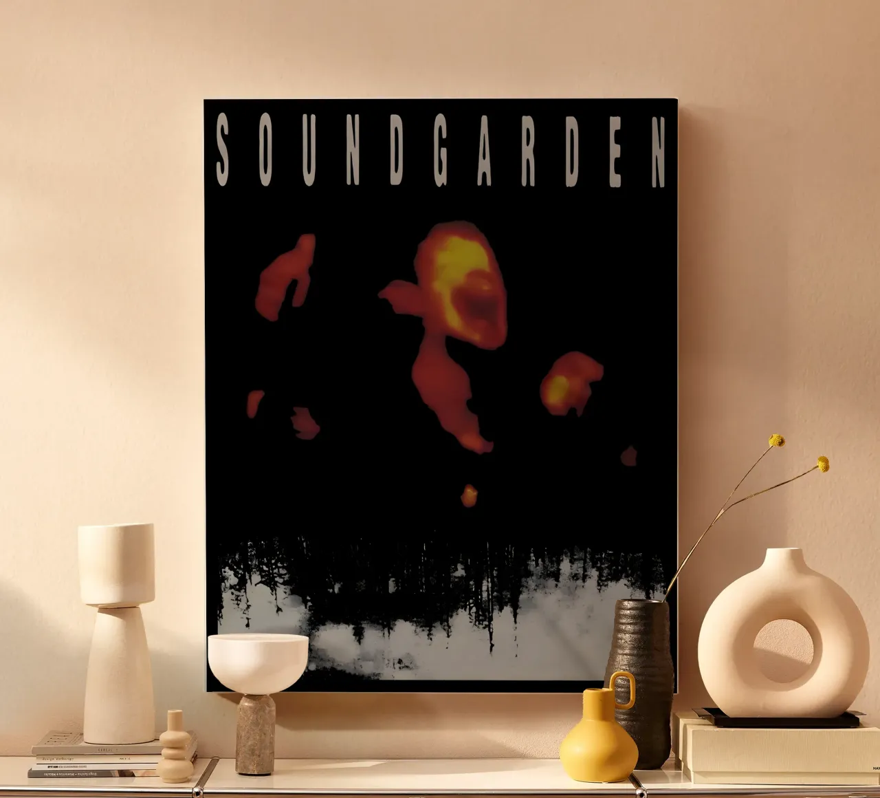 Super Unknown canvas with Floater frame by Jason Lavelle