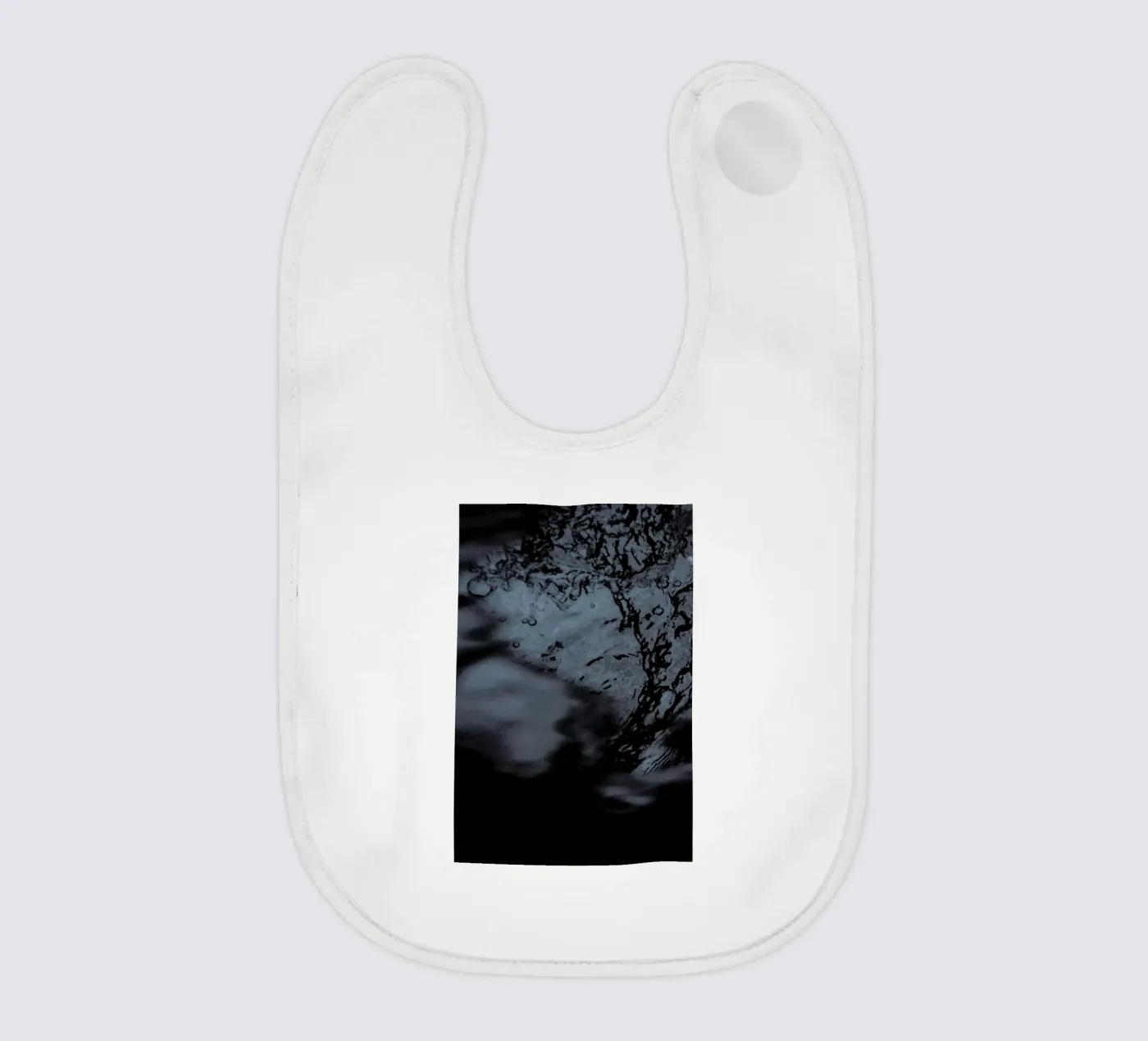 Water Pattern 3 baby bib by Chris Abatzis