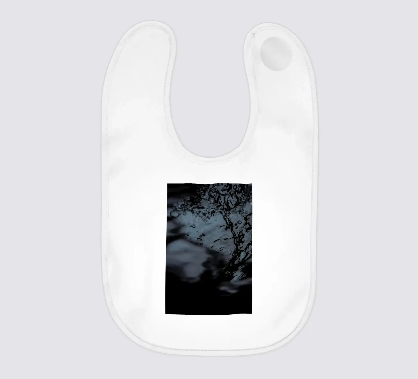 Water Pattern 3 baby bib by Chris Abatzis