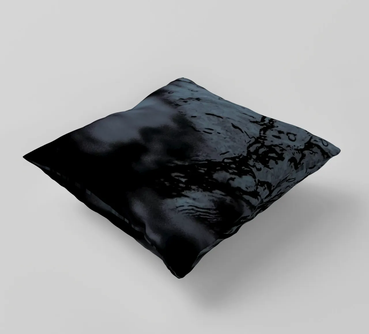 Water Pattern 3 cuscino da Chris Abatzis