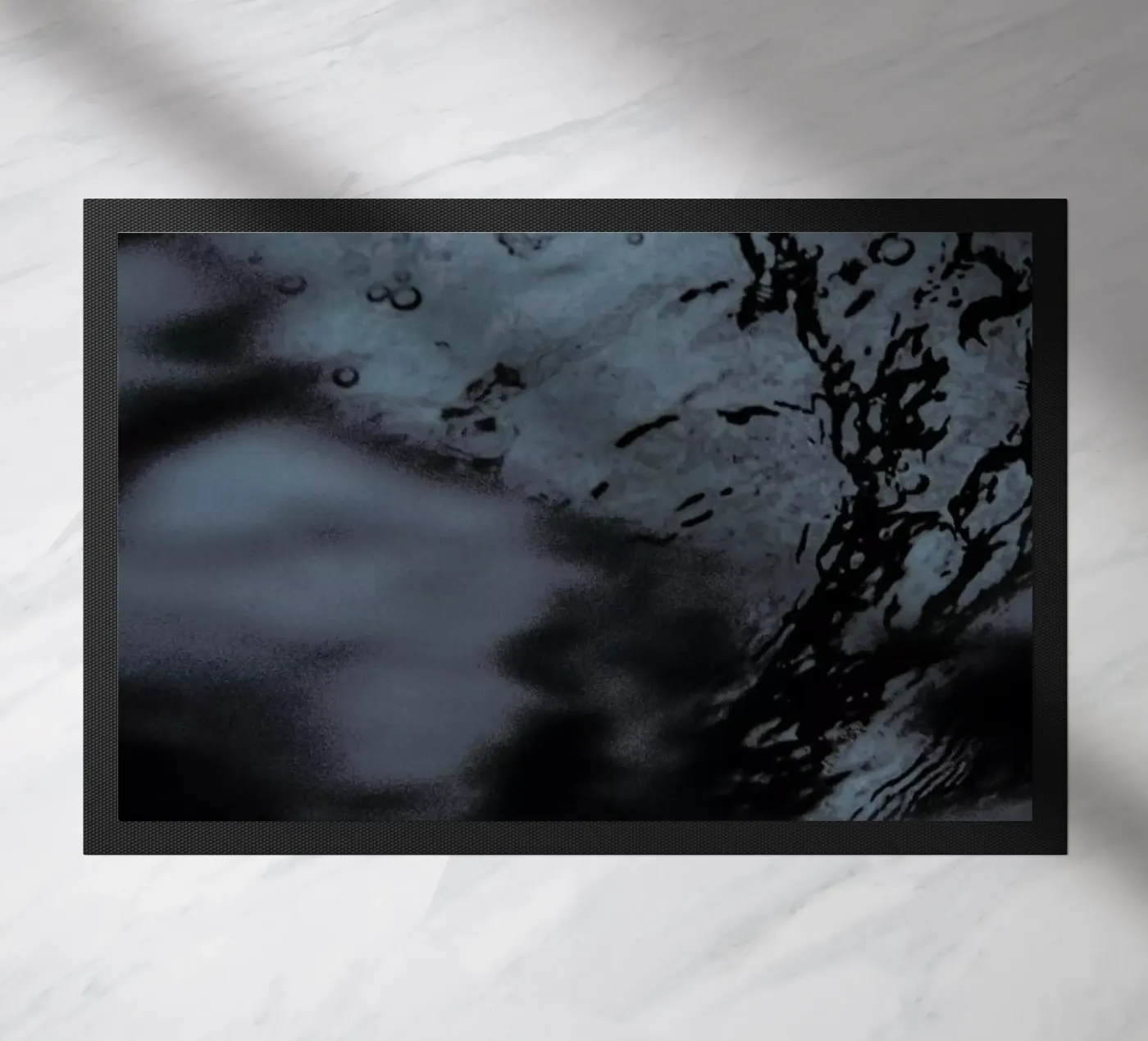 Water Pattern 3 doormat by Chris Abatzis