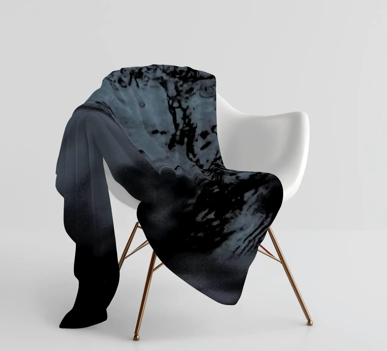 Water Pattern 3 Fleecedecke von Chris Abatzis