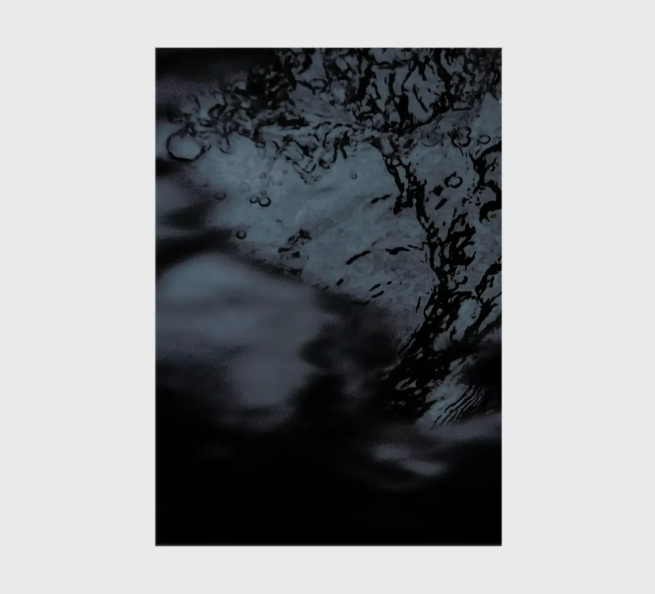 Water Pattern 3 notebook by Chris Abatzis