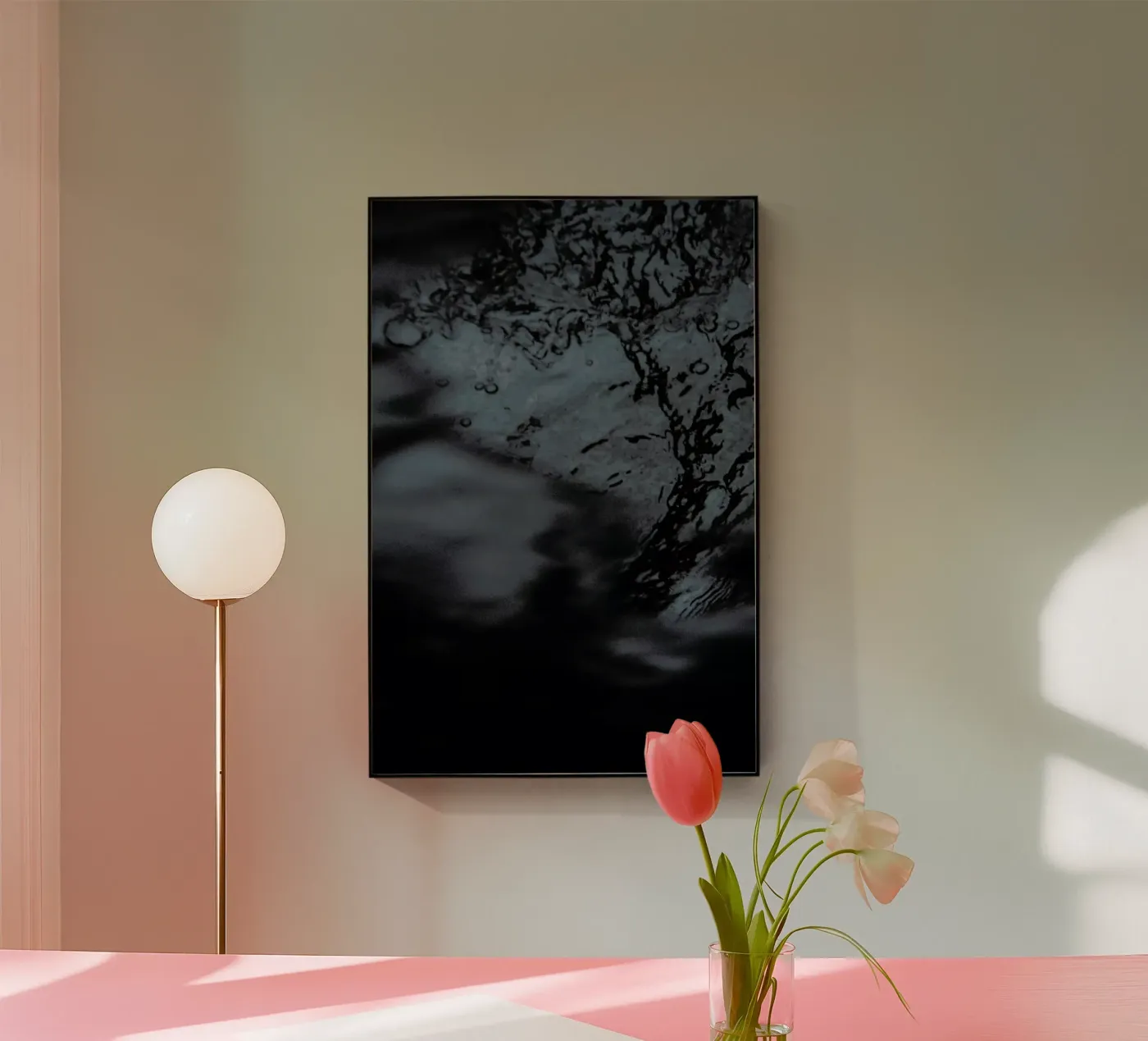 Water Pattern 3 plexiglass da Chris Abatzis