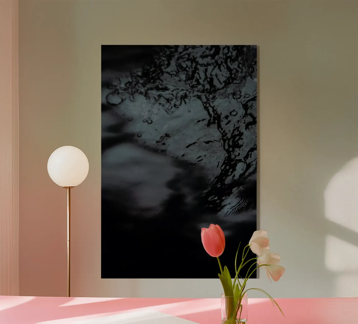 Water Pattern 3 acrylic glass by Chris Abatzis