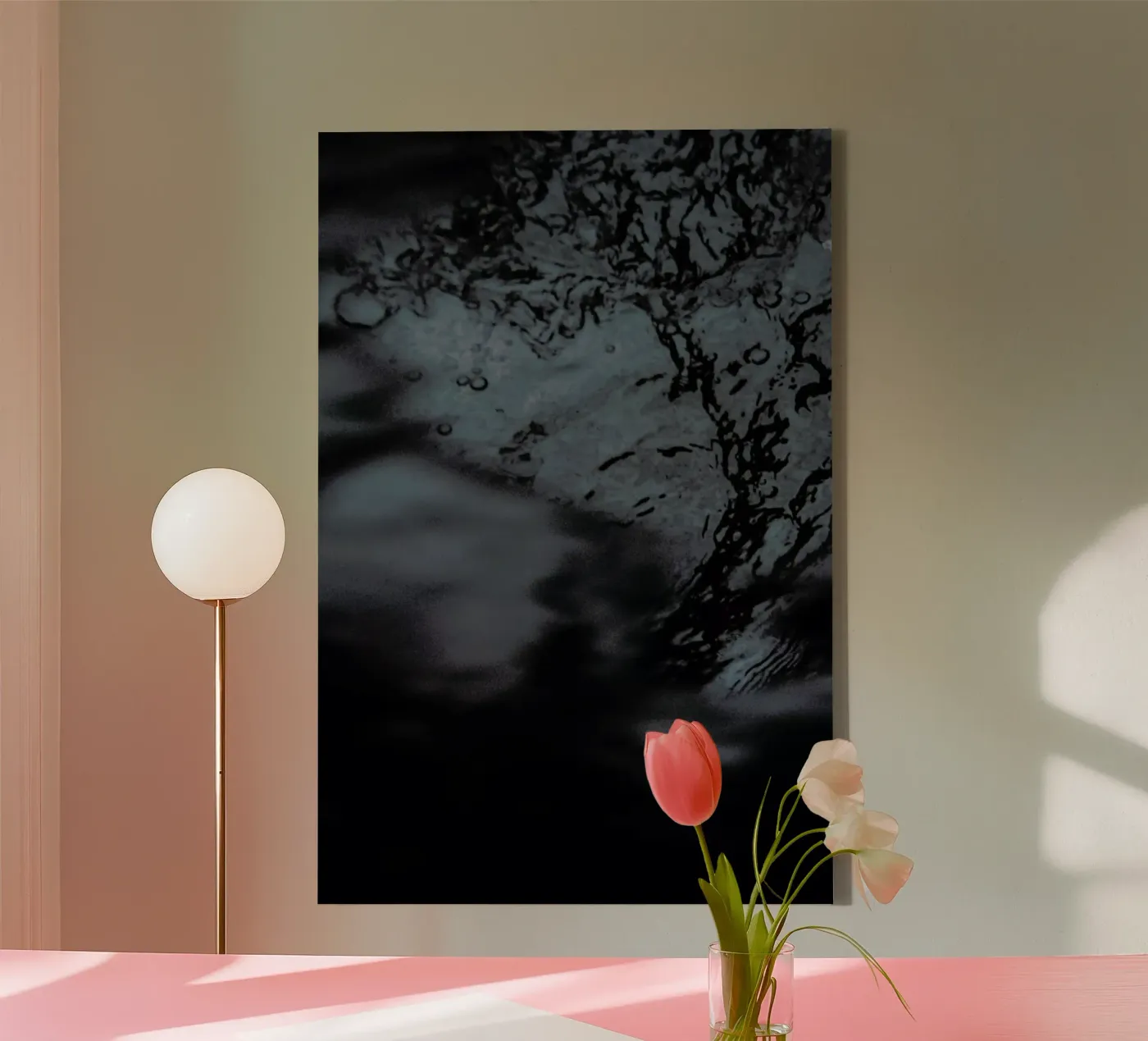 Water Pattern 3 canvas by Chris Abatzis