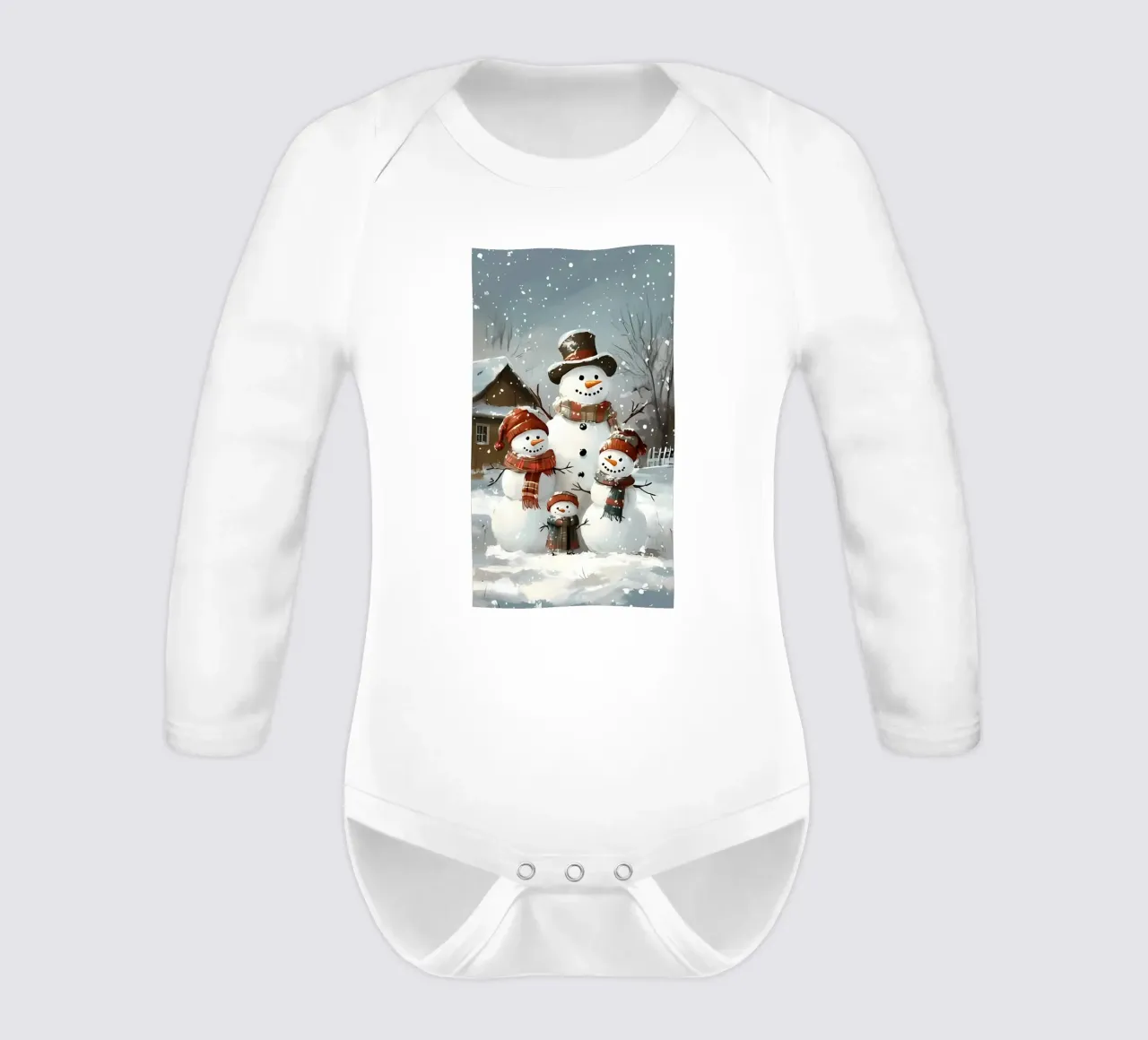 Minimalist Poster 154 long-sleeve baby romper by Kadynce