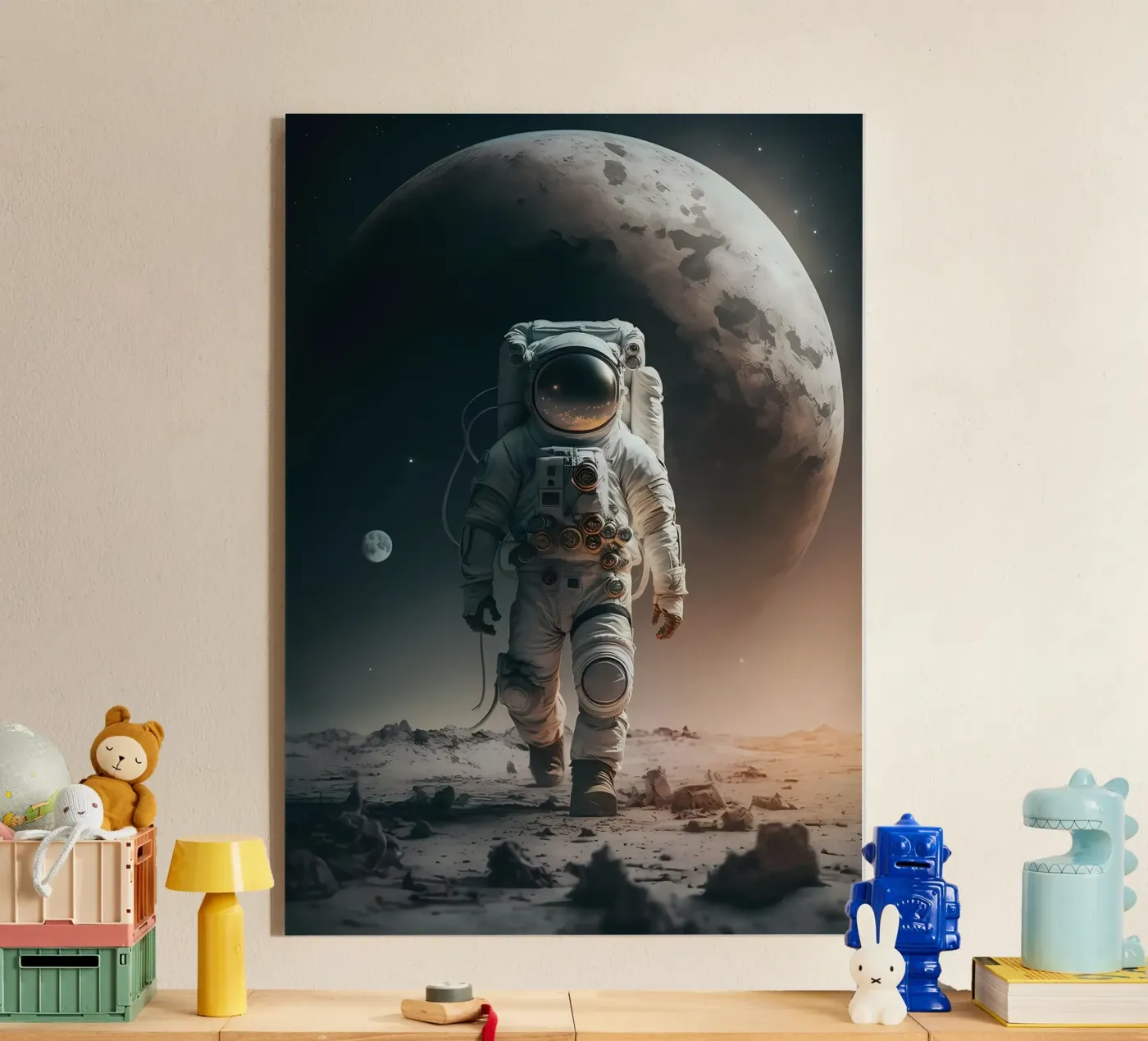 Lo spazio è selvaggio plexiglass da Mikesell