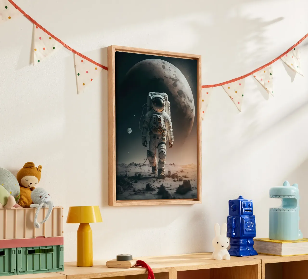 Space is Wild canvas by Mikesell