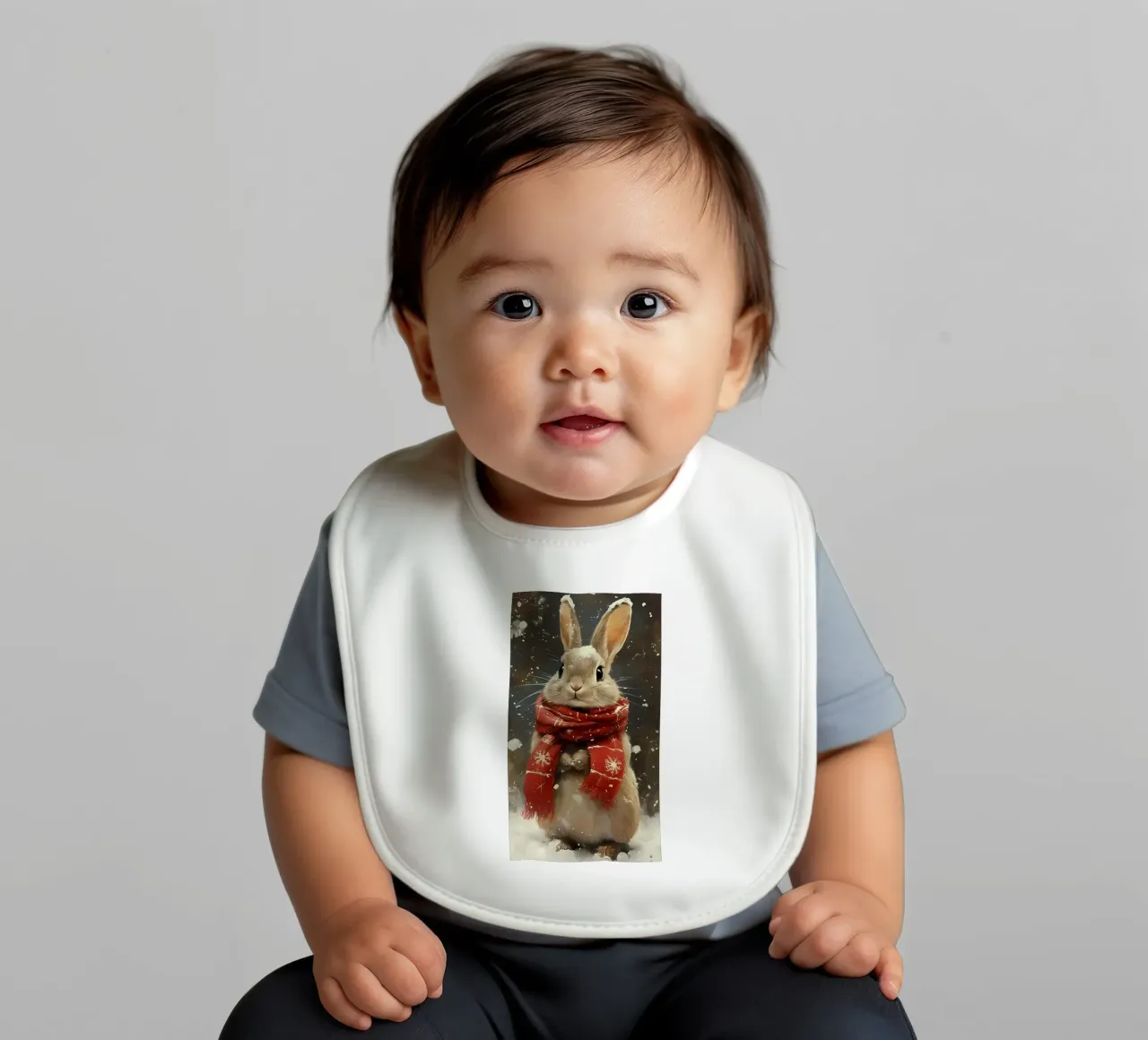 Minimalist Poster 155 baby bib by Kadynce
