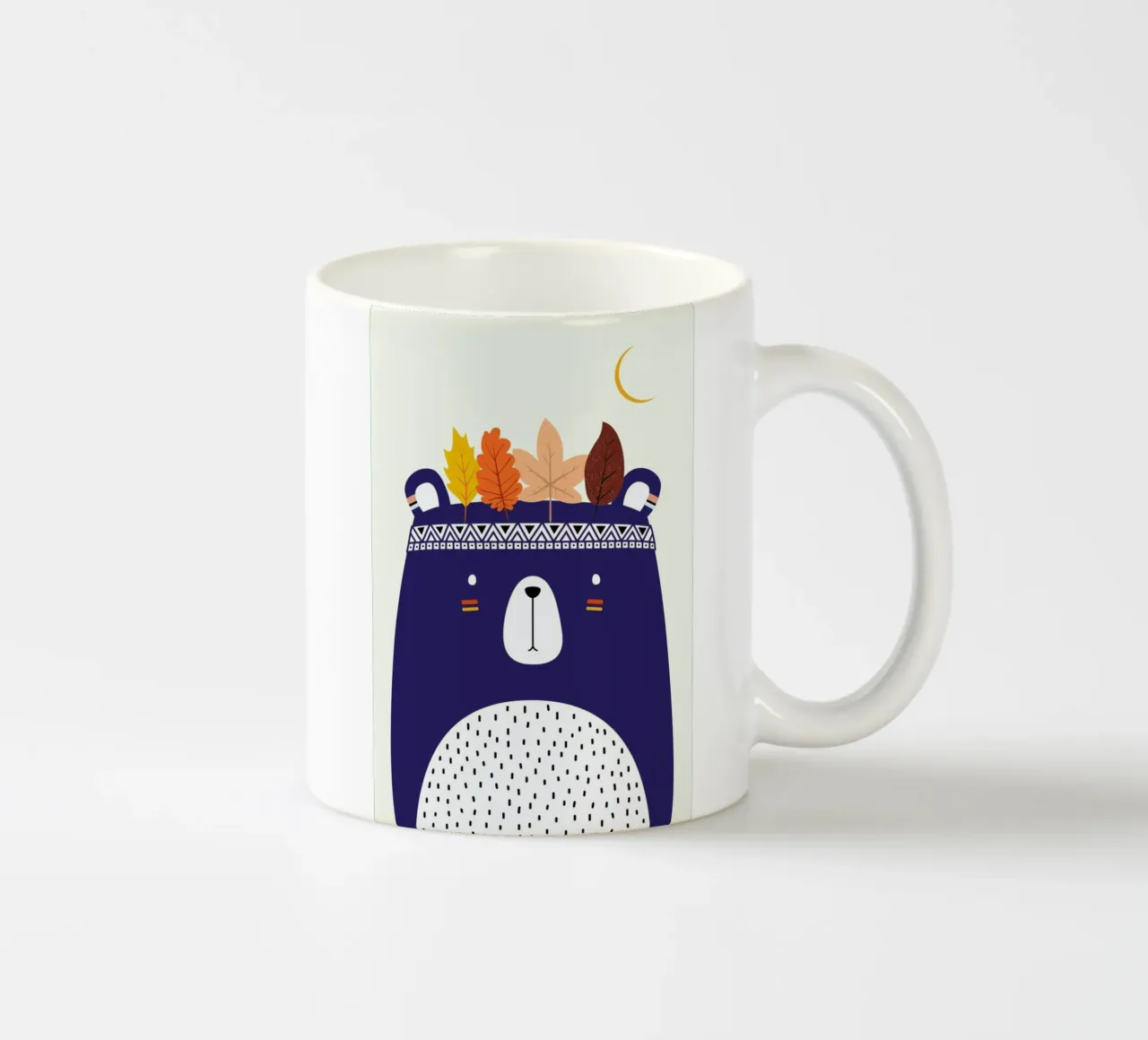 Little Braveheart tazza in ceramica da Kubistika