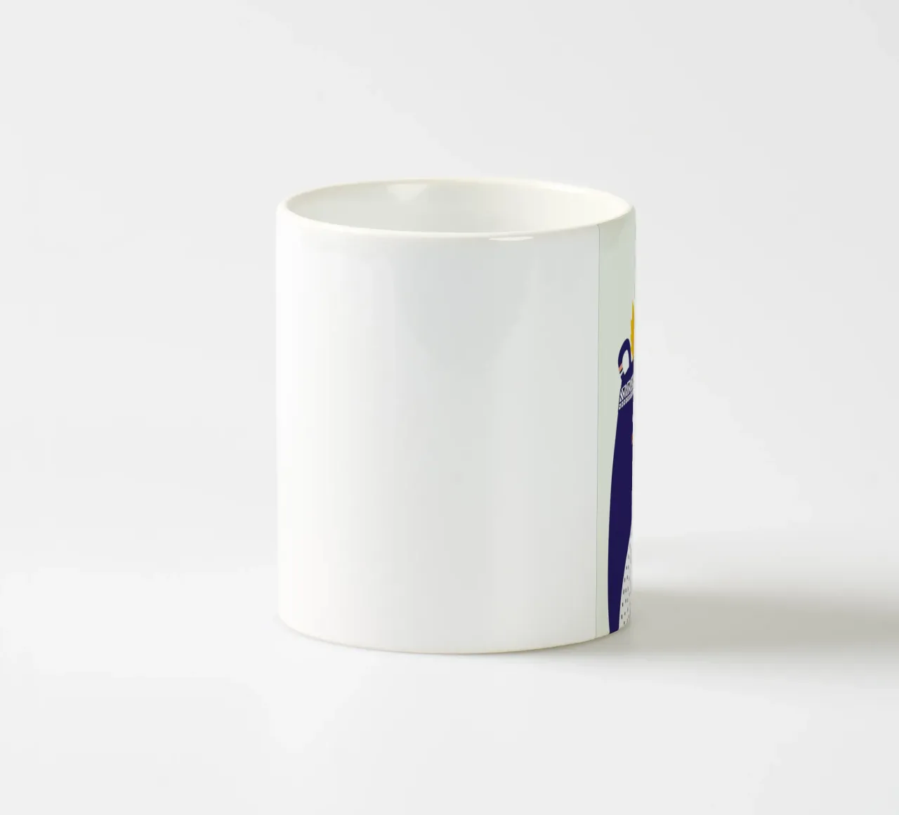 Little Braveheart tazza in ceramica da Kubistika