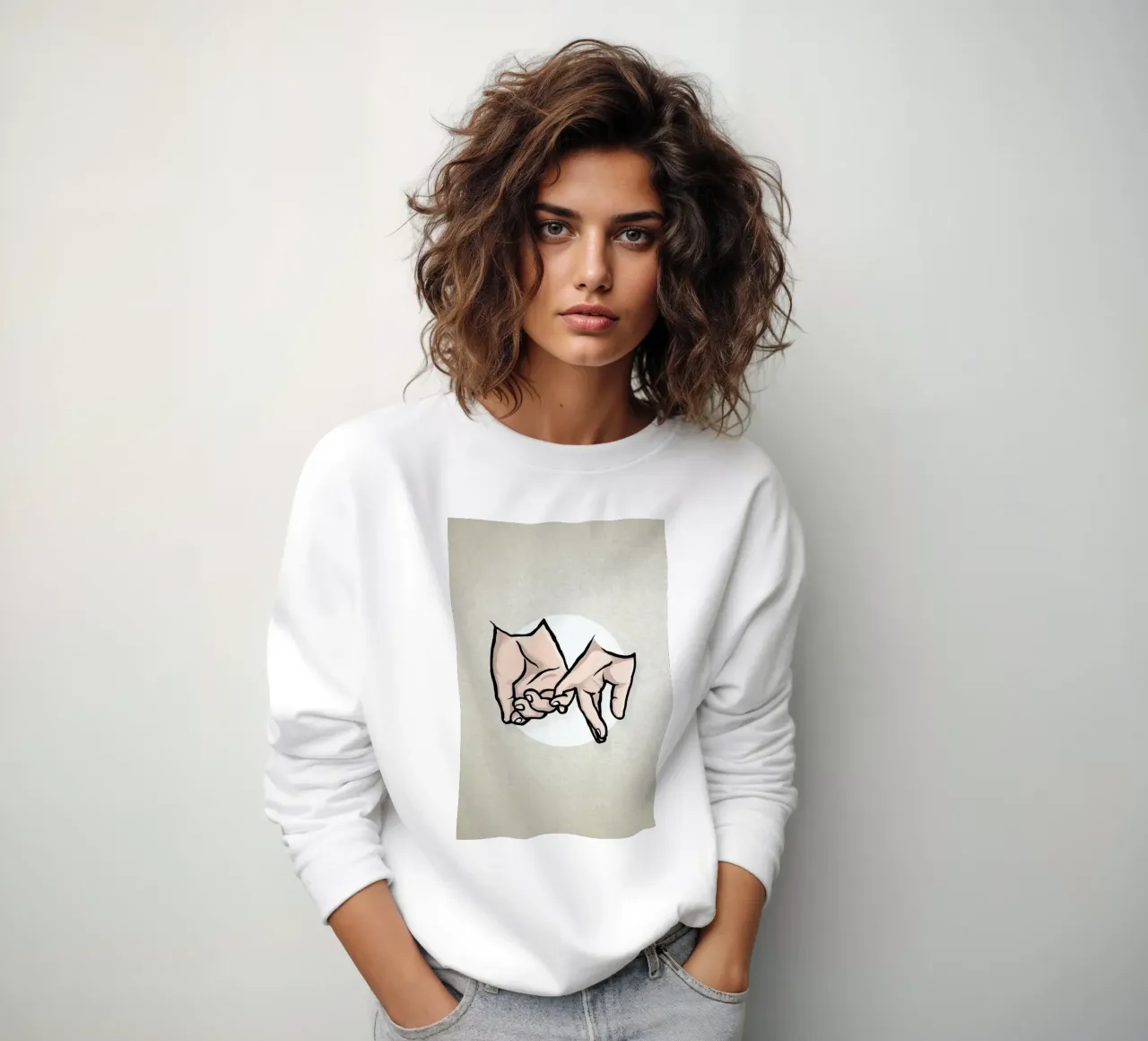 Pinky sweatshirt by LeDieg