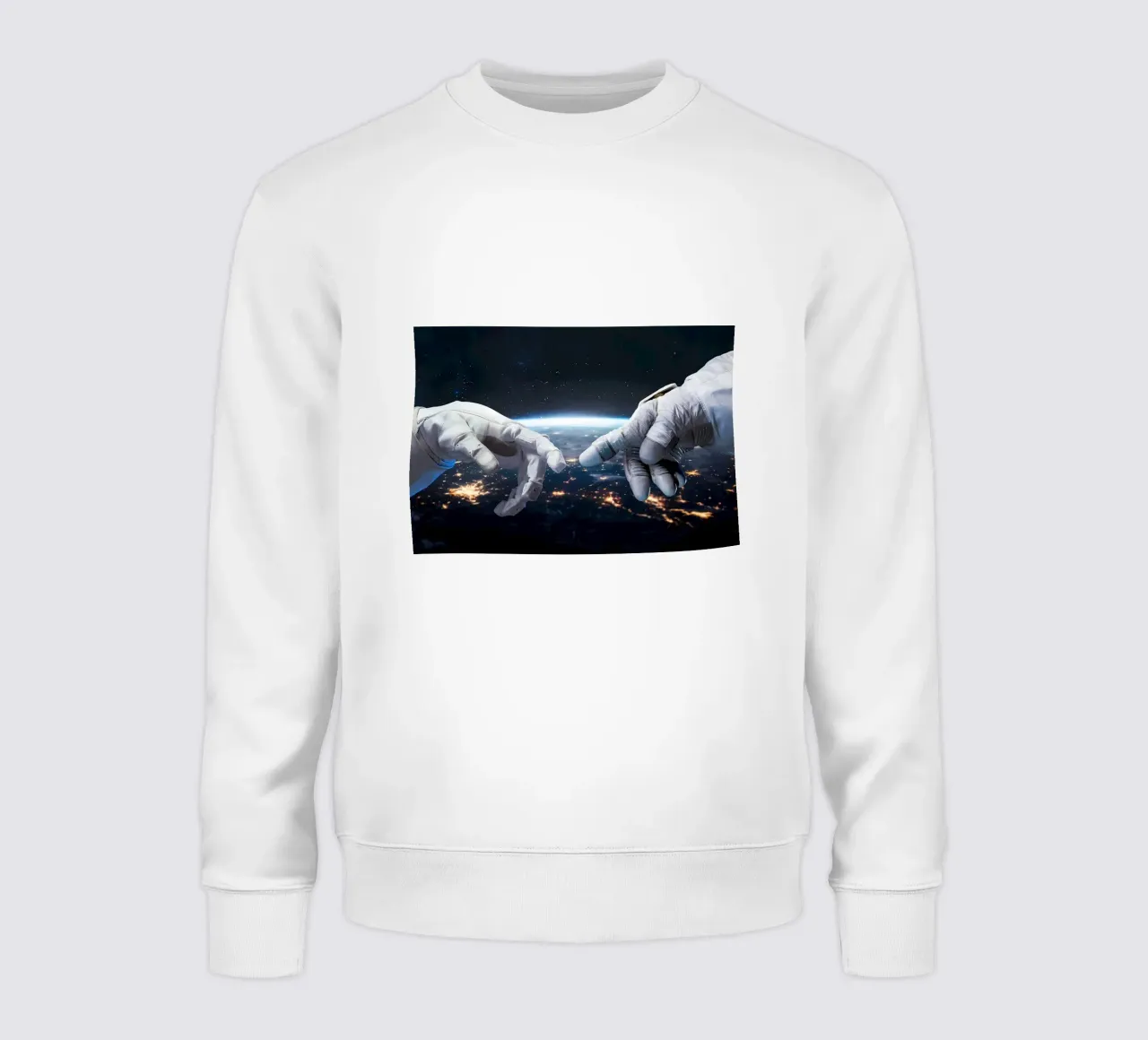 Mani di astronauta e robot felpa da Delaplane