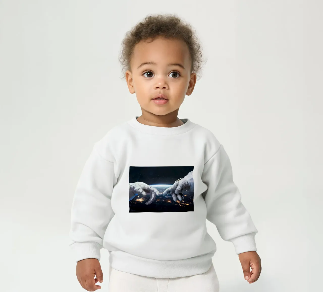 Mani di astronauta e robot felpa neonato da Delaplane