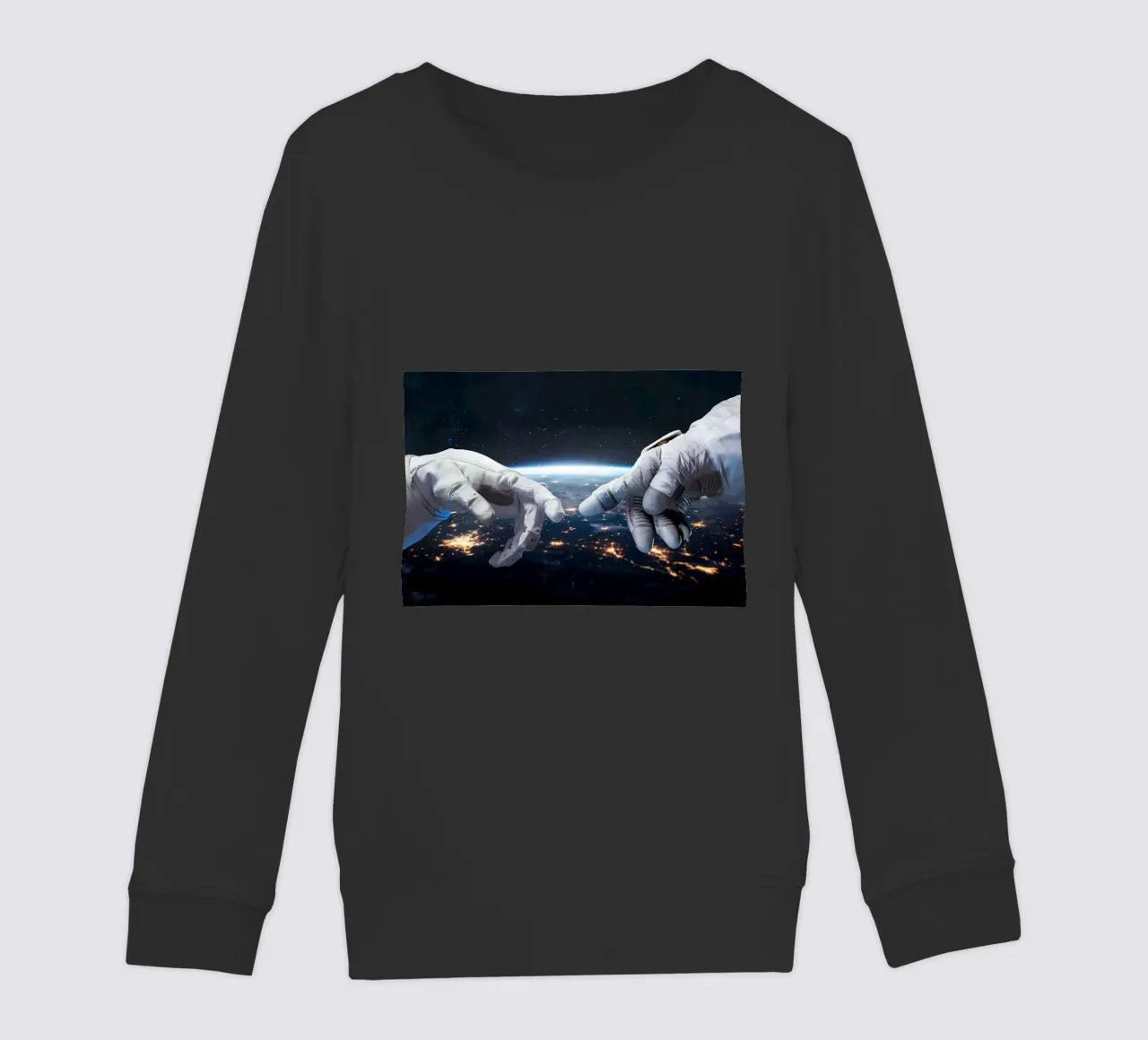 Mani di astronauta e robot felpa bambino da Delaplane