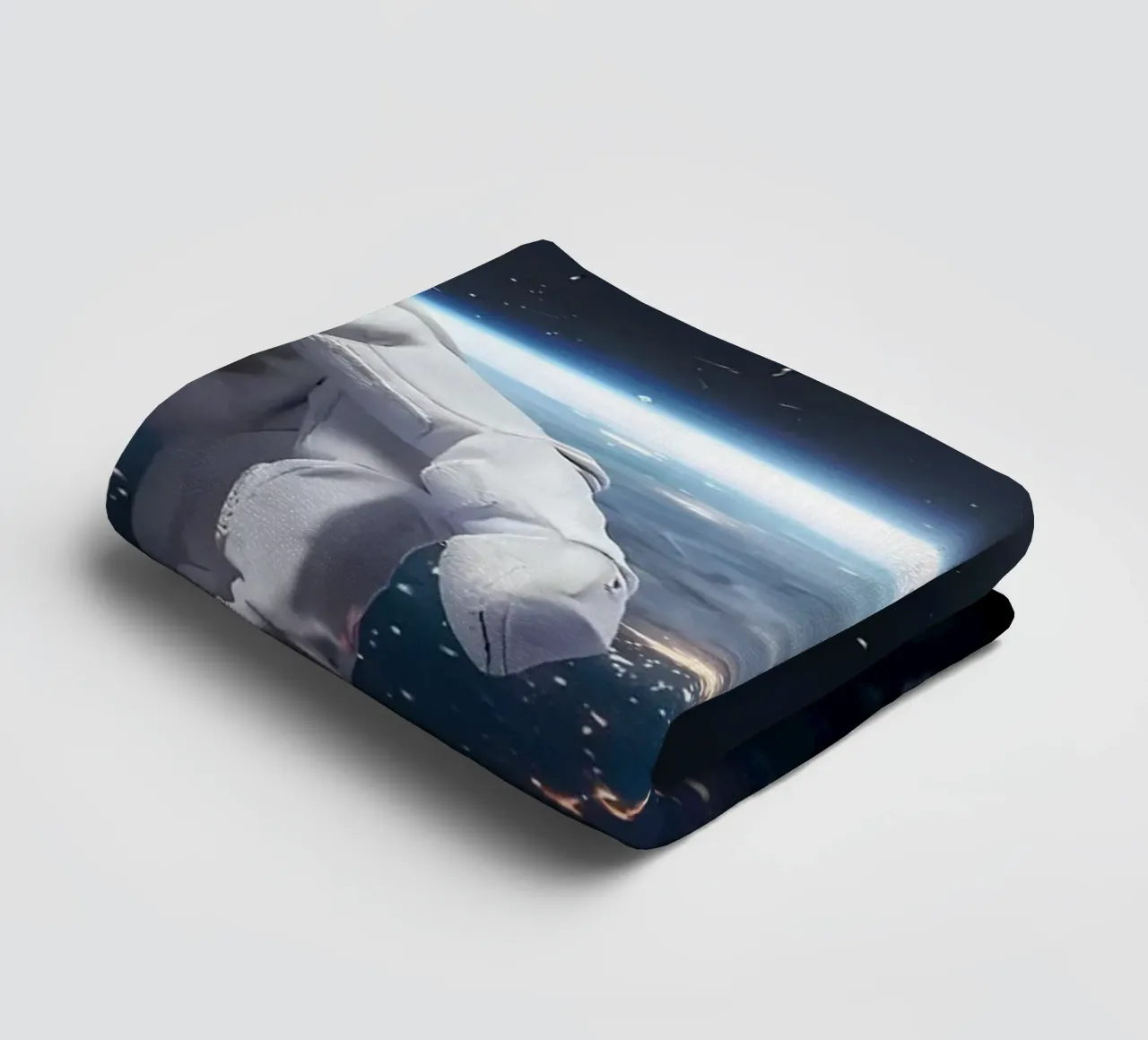 Mani di astronauta e robot asciugamano da bagno da Delaplane