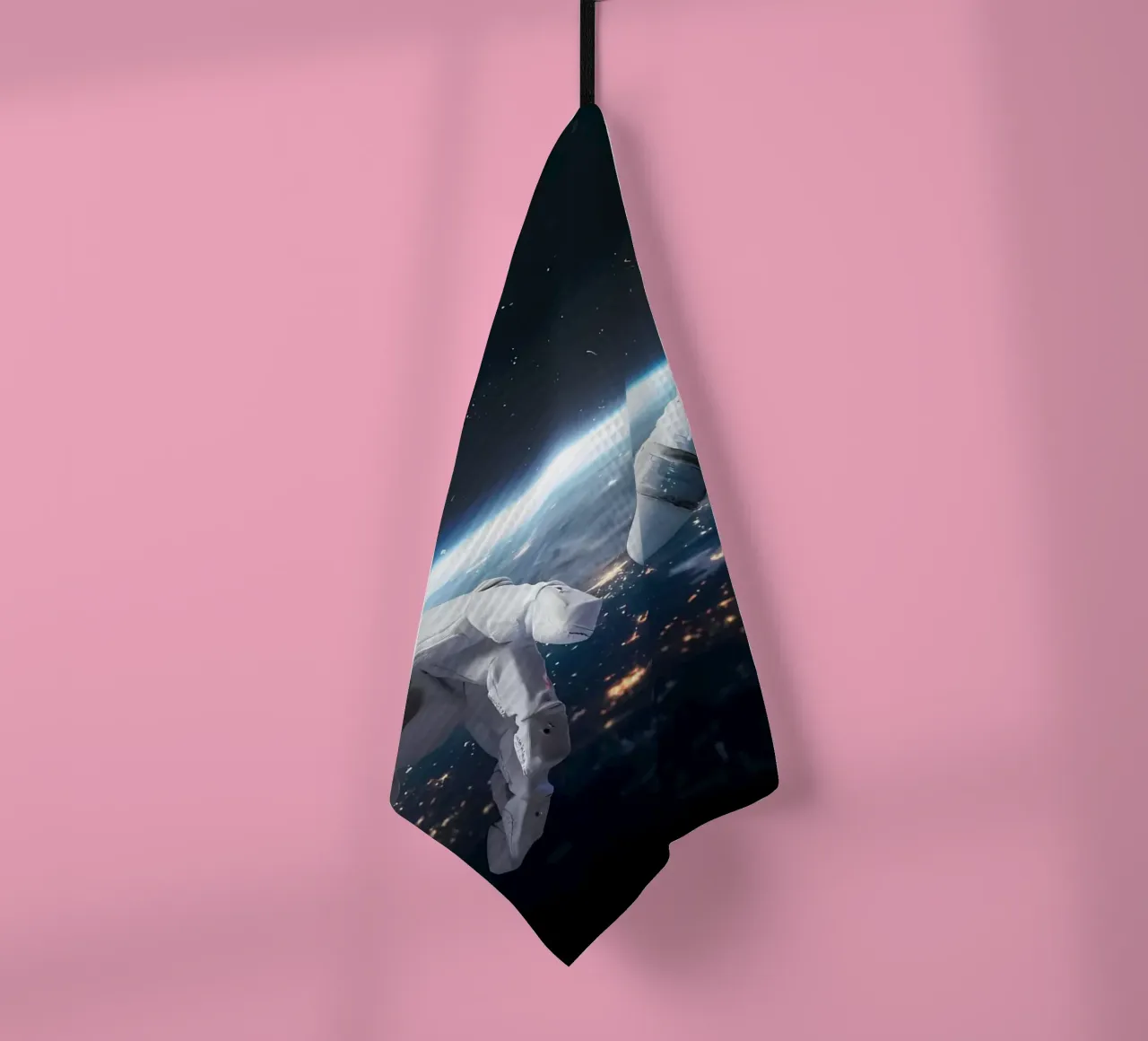 Mani di astronauta e robot canovaccio da cucina da Delaplane